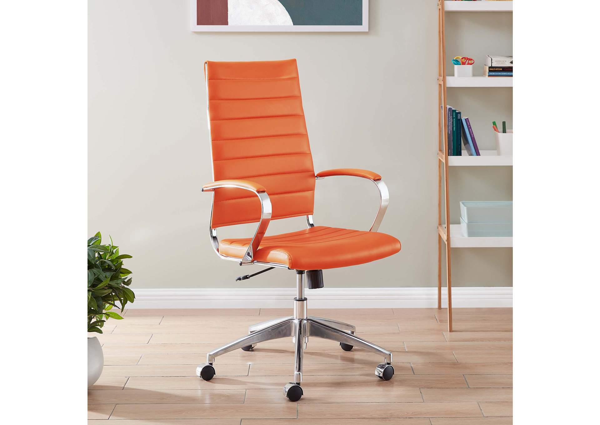 Orange Jive Highback Office Chair,Modway