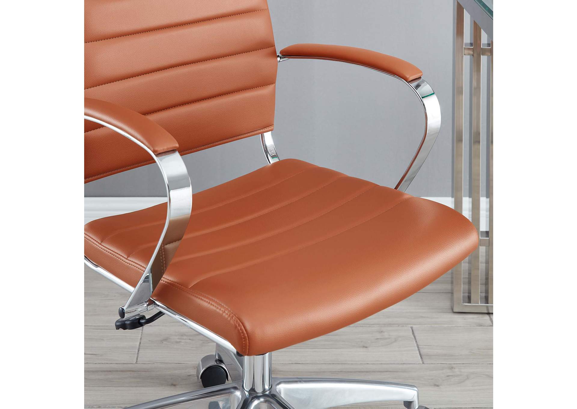 Terracotta Jive Highback Office Chair,Modway