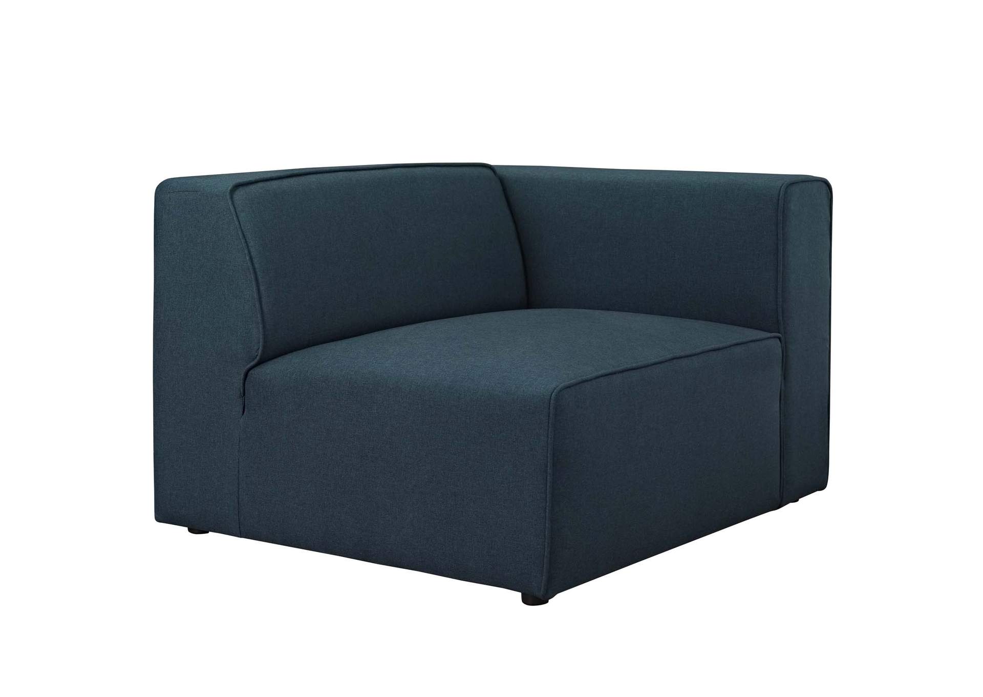 Blue Mingle Fabric Right-Facing Sofa,Modway
