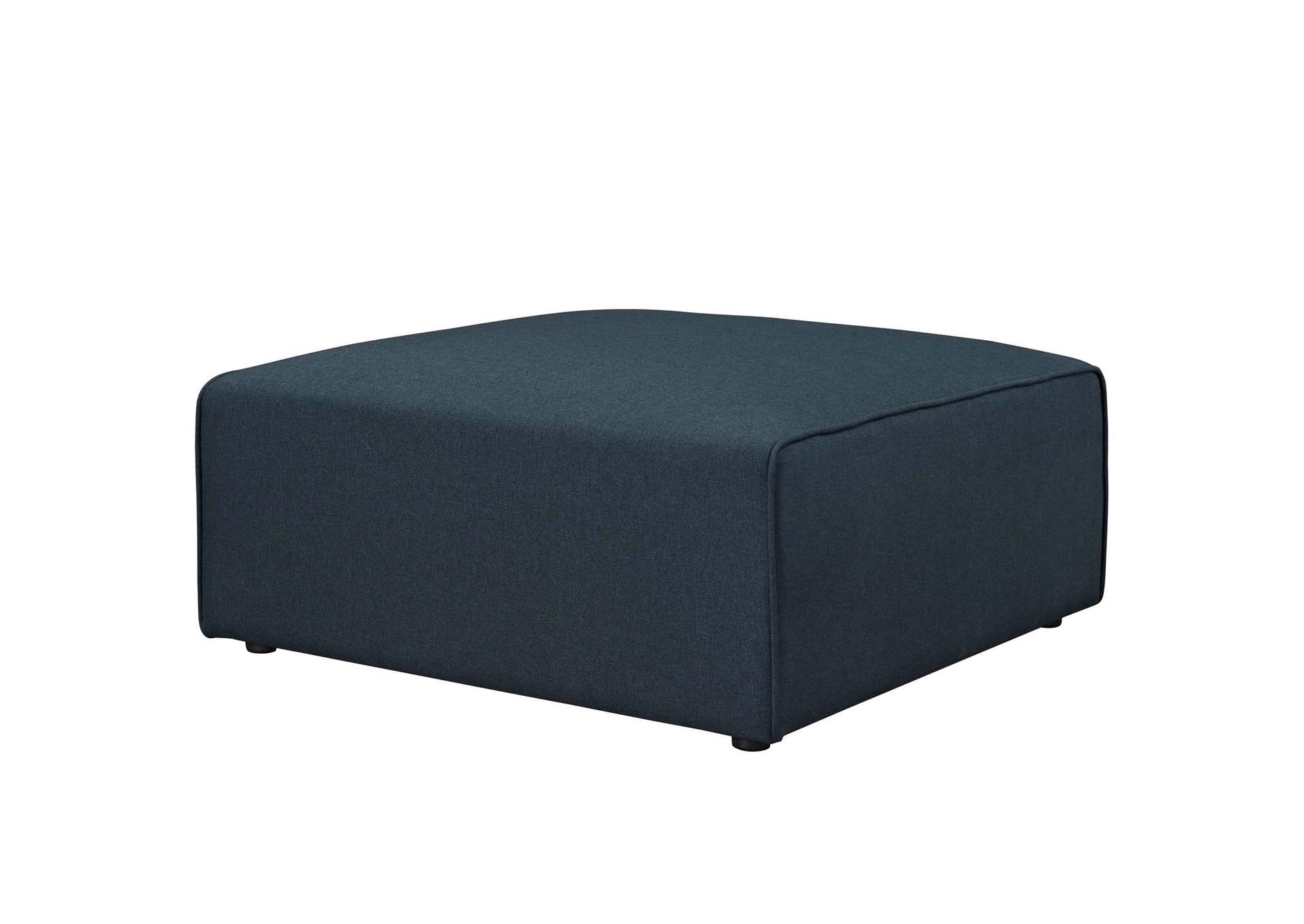 Blue Mingle Fabric Ottoman,Modway