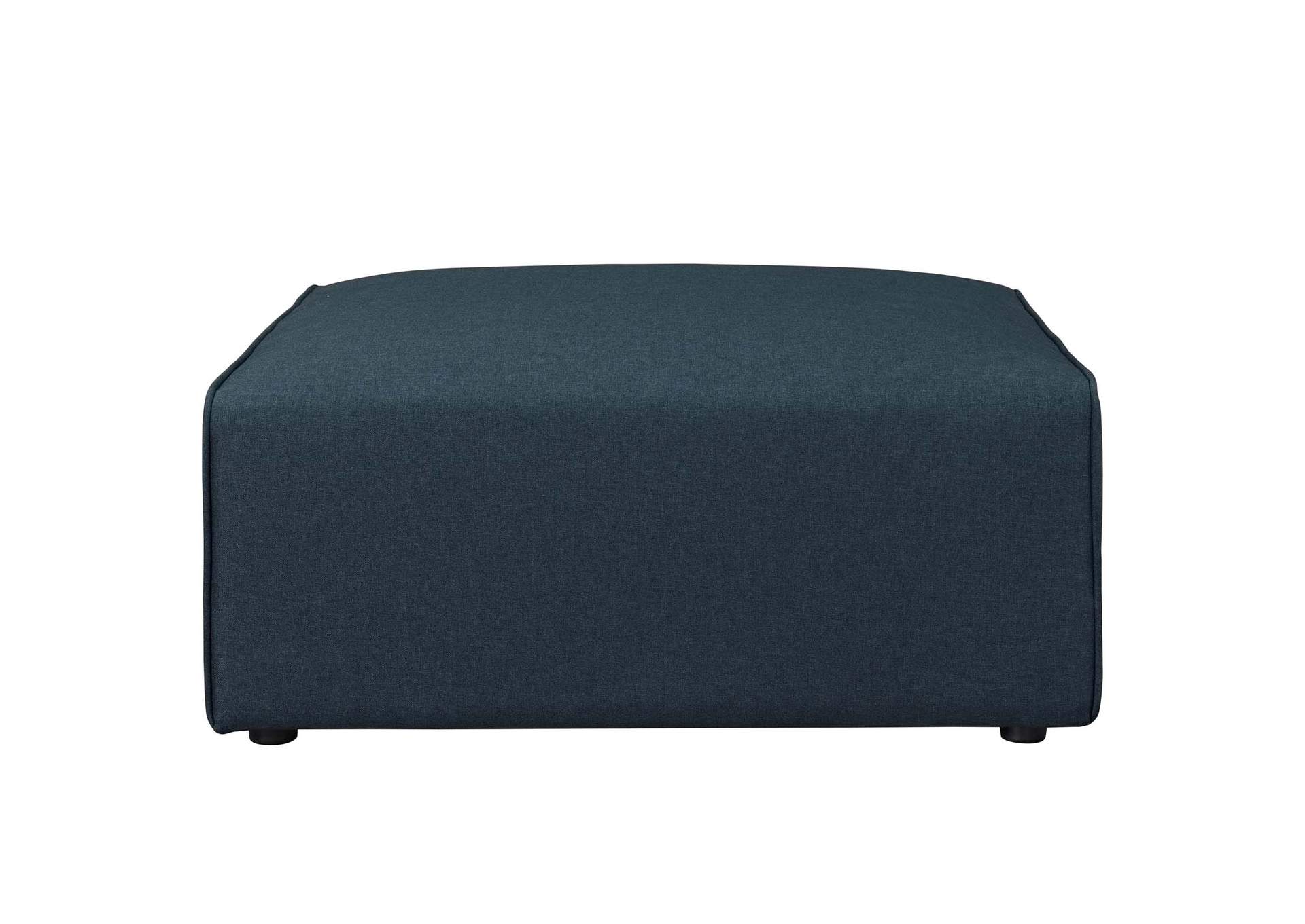 Blue Mingle Fabric Ottoman,Modway