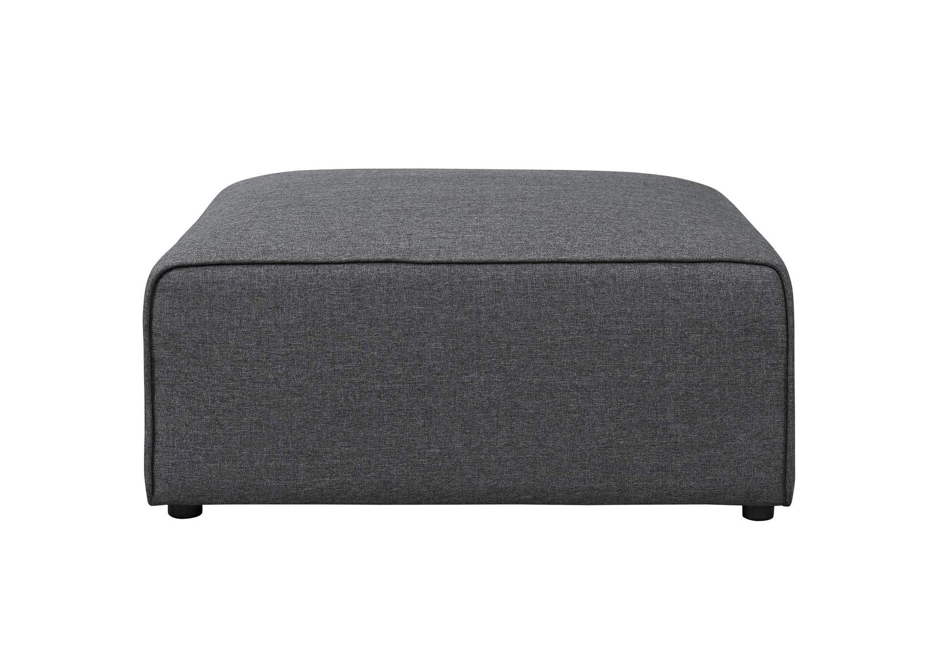 Gray Mingle Fabric Ottoman,Modway