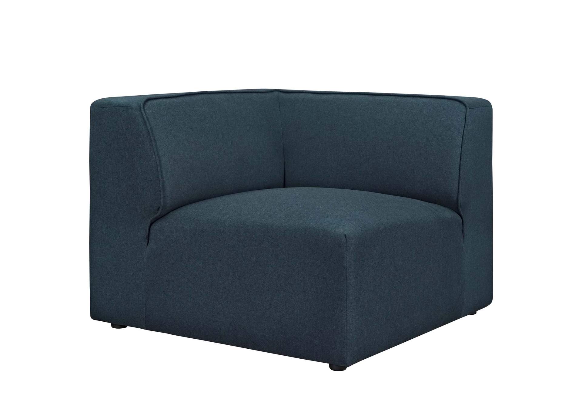 Blue Mingle Corner Sofa,Modway