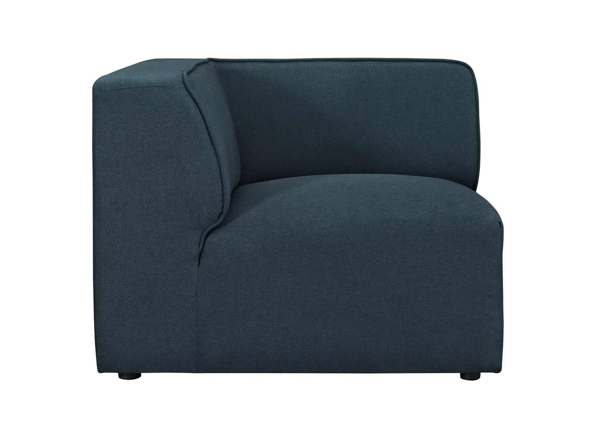 Blue Mingle Corner Sofa,Modway