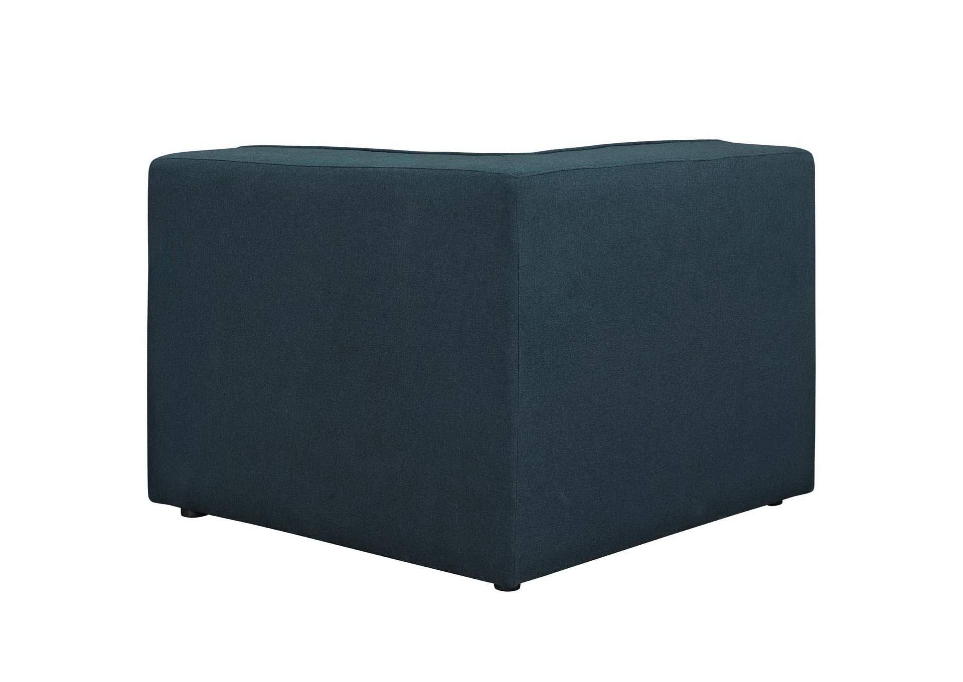 Blue Mingle Corner Sofa,Modway