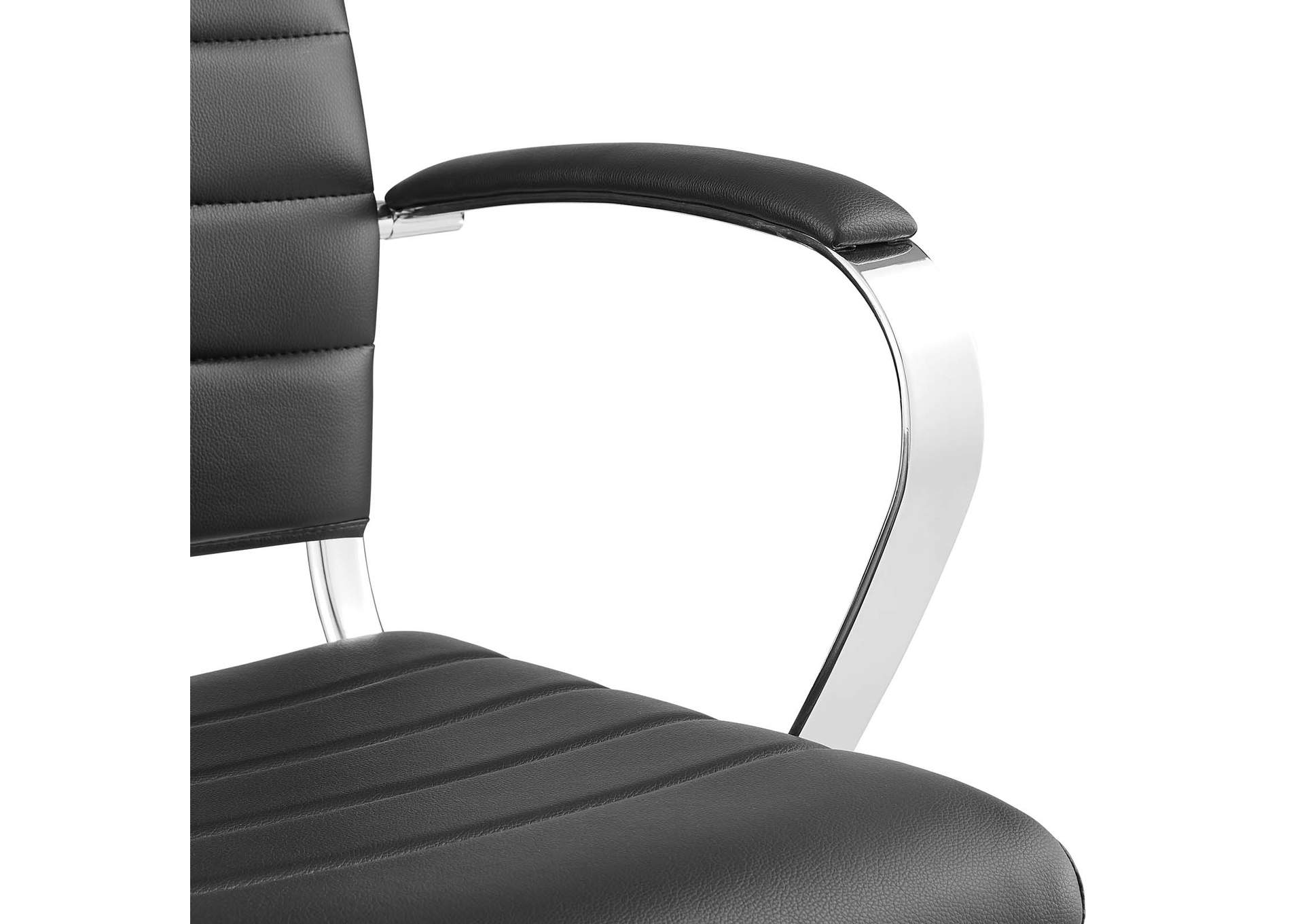 Black Jive Mid Back Office Chair,Modway