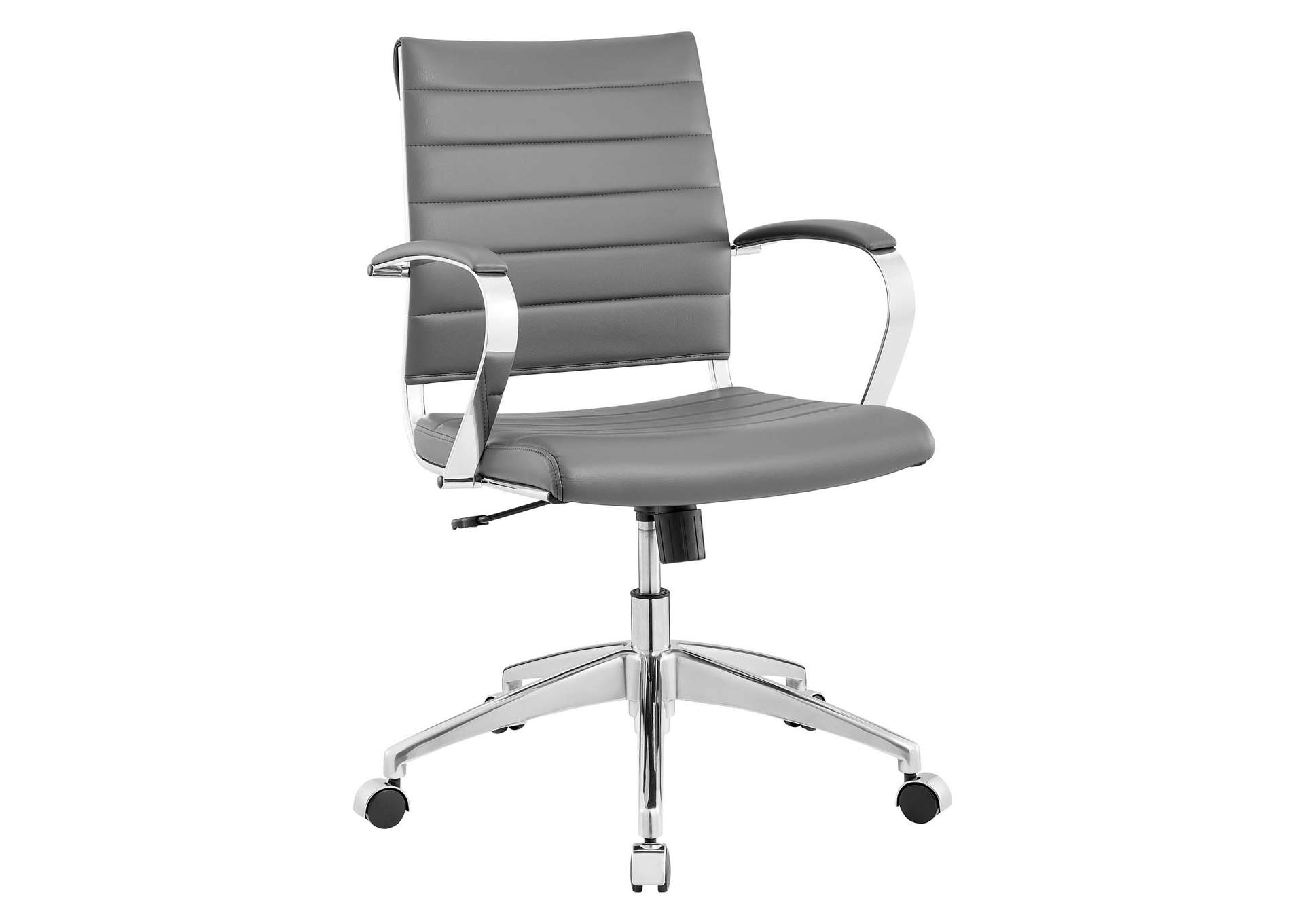 Gray Jive Mid Back Office Chair,Modway