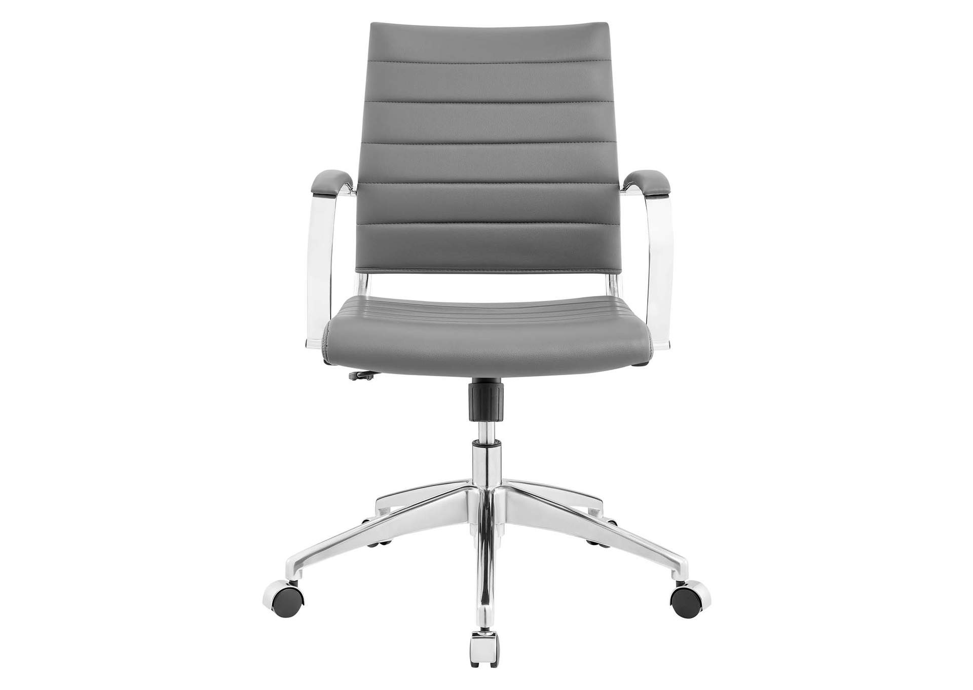 Gray Jive Mid Back Office Chair,Modway