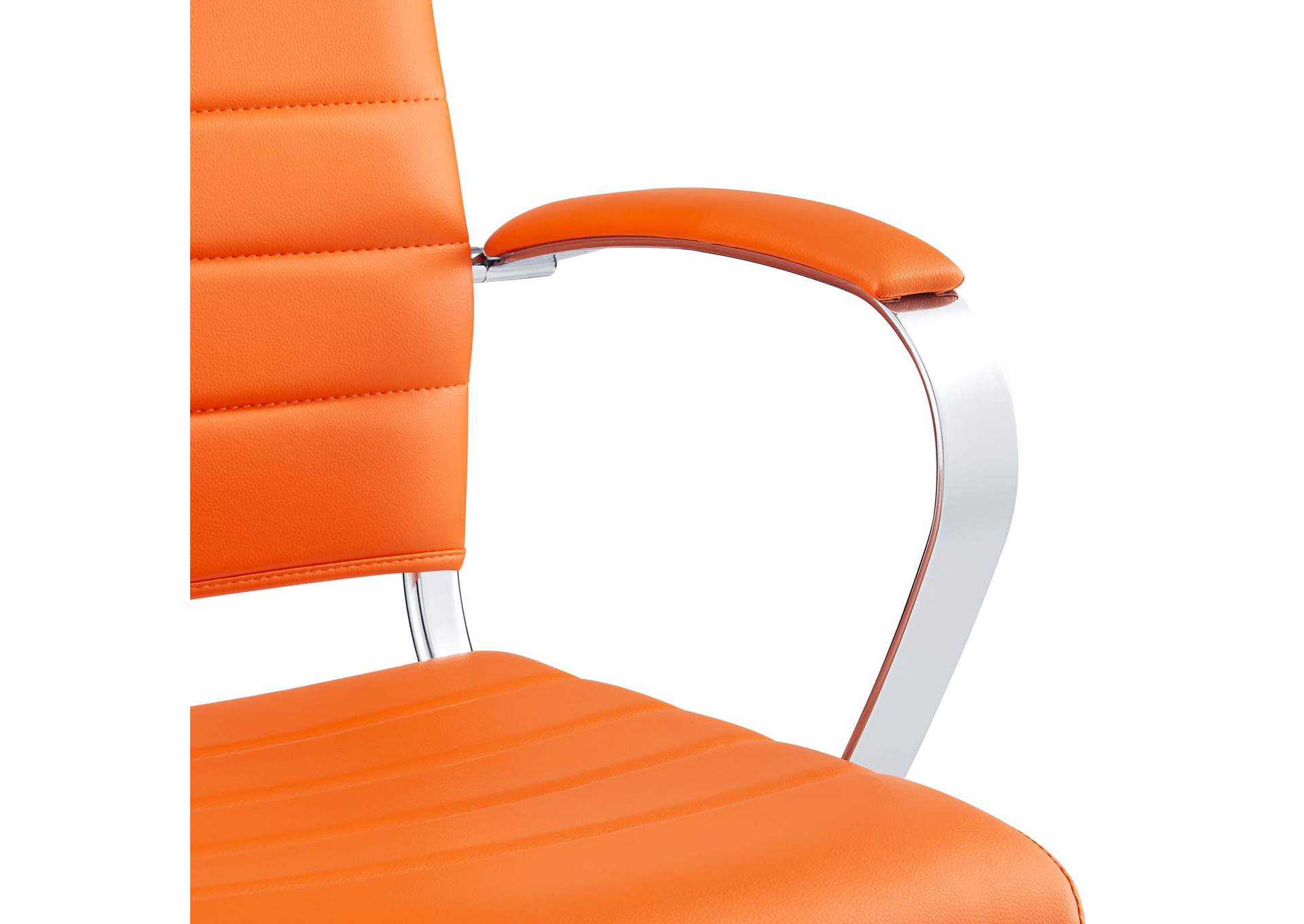 Orange Jive Mid Back Office Chair,Modway