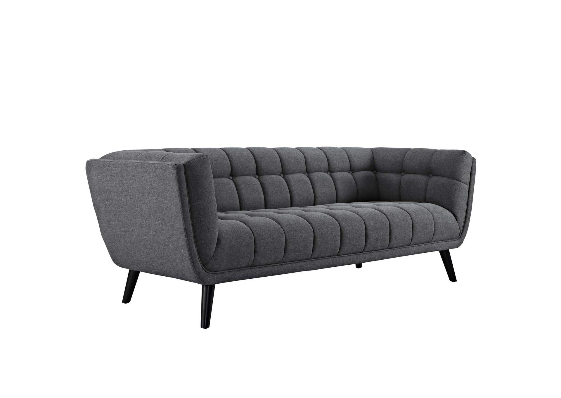 Gray Bestow Upholstered Fabric Sofa,Modway