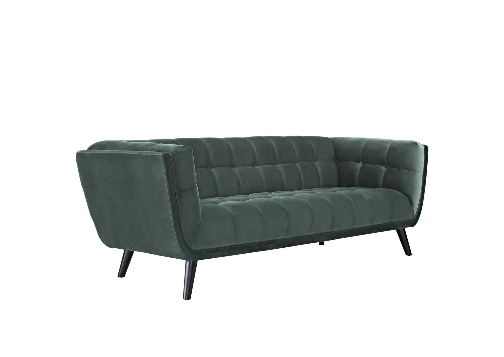 Green Bestow Performance Velvet Sofa,Modway