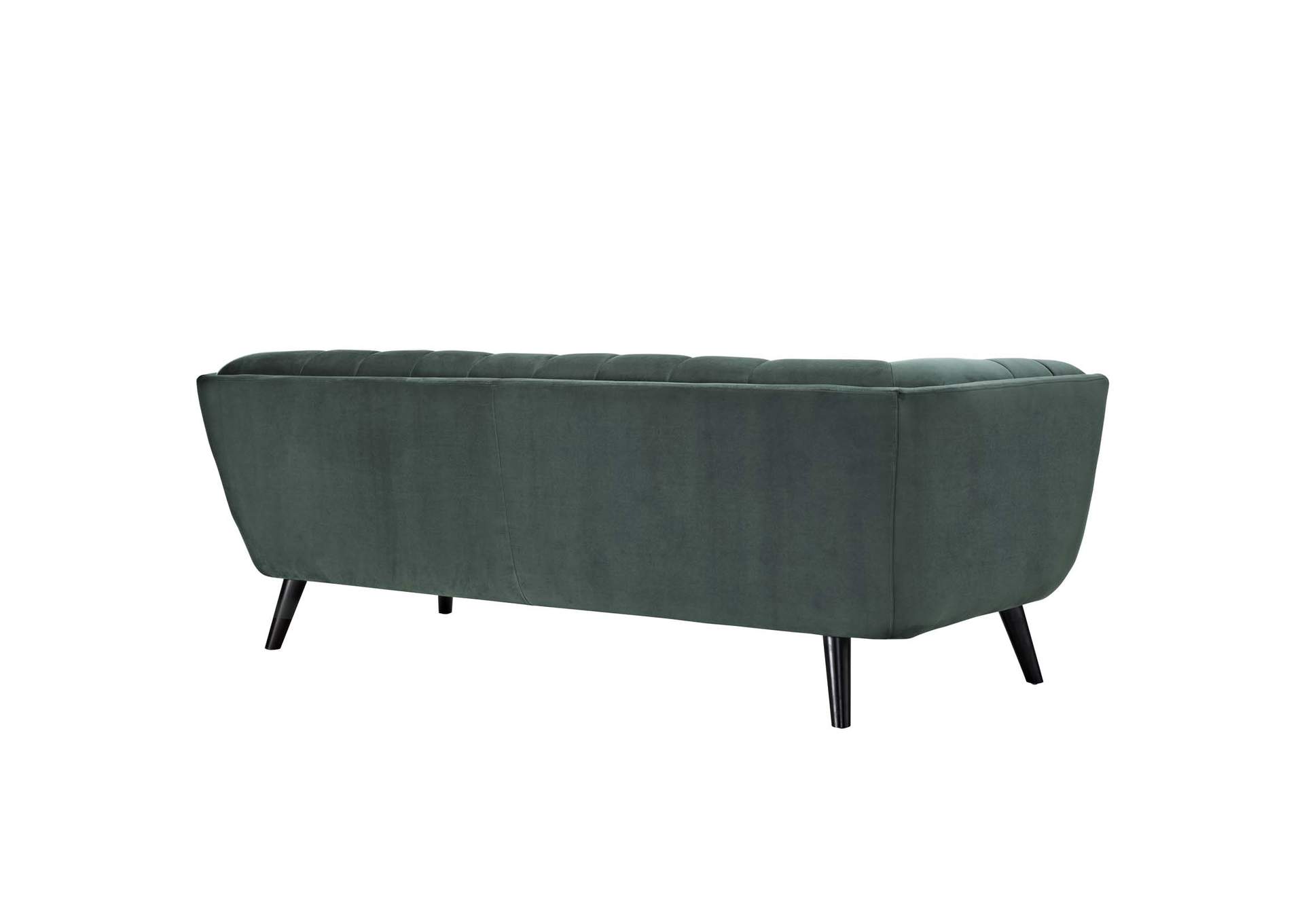 Green Bestow Performance Velvet Sofa,Modway