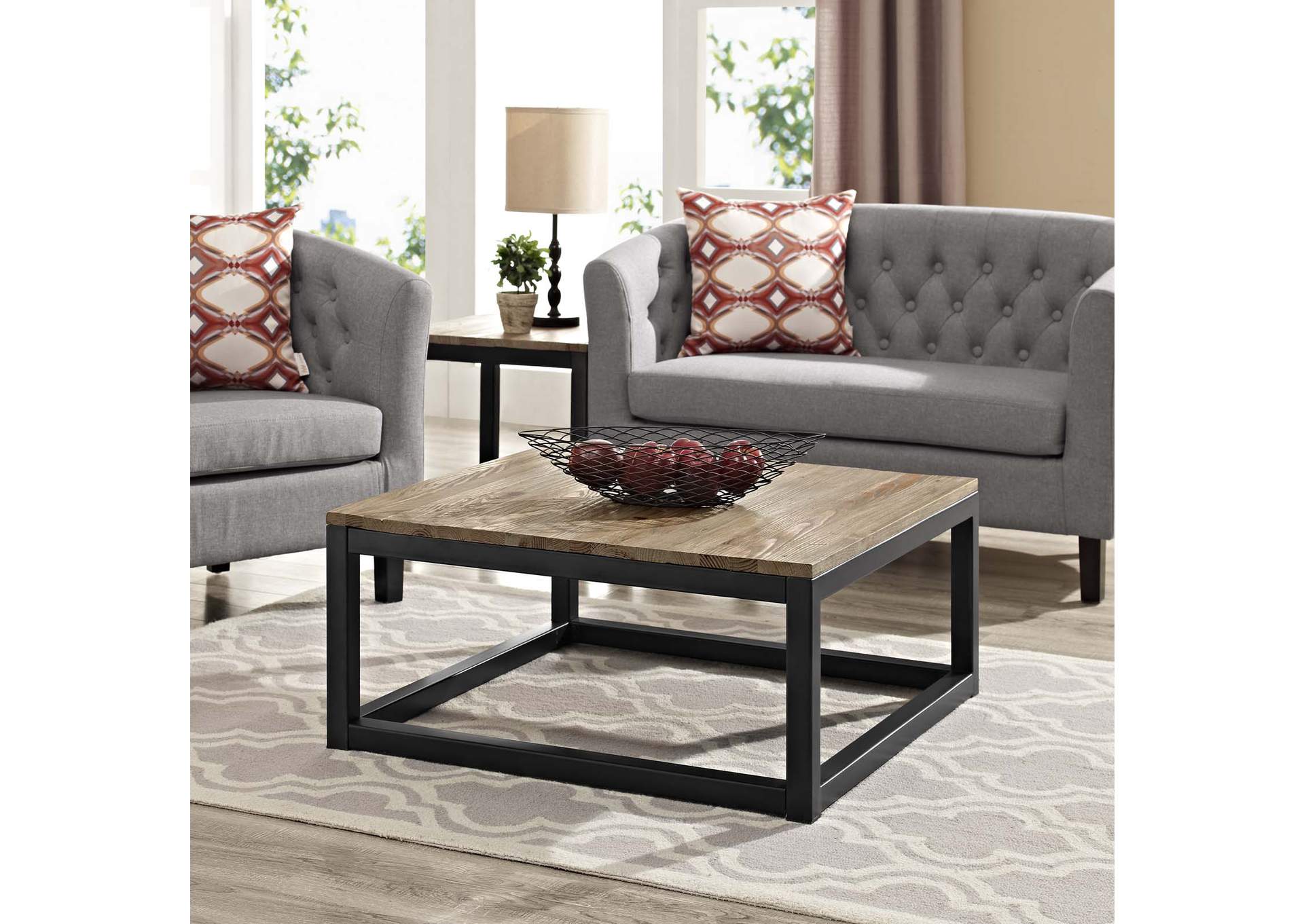 Brown Attune Coffee Table,Modway