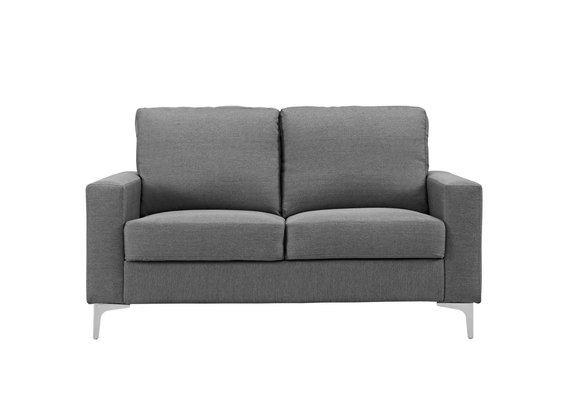 Gray Allure Upholstered Sofa,Modway