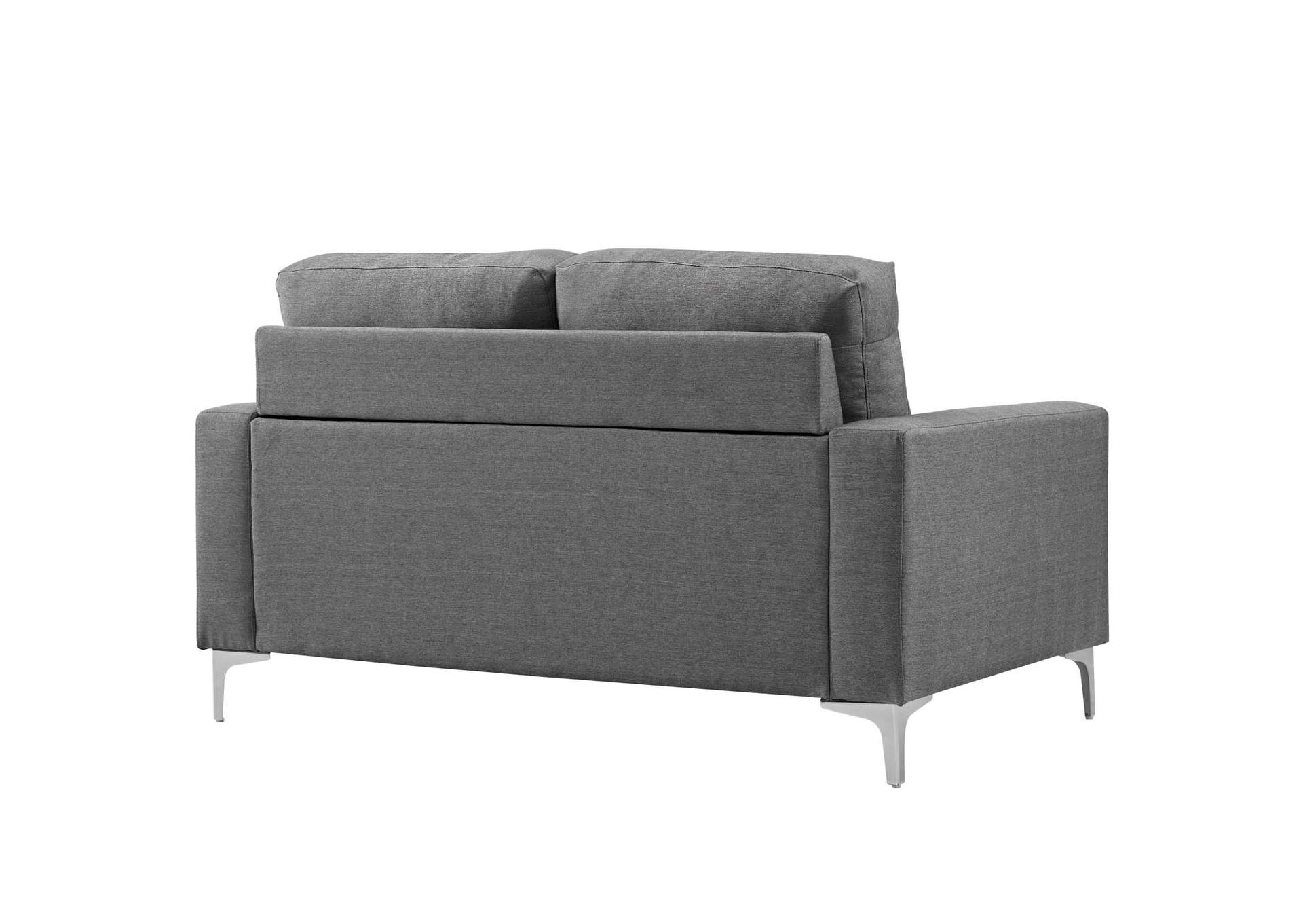 Gray Allure Upholstered Sofa,Modway