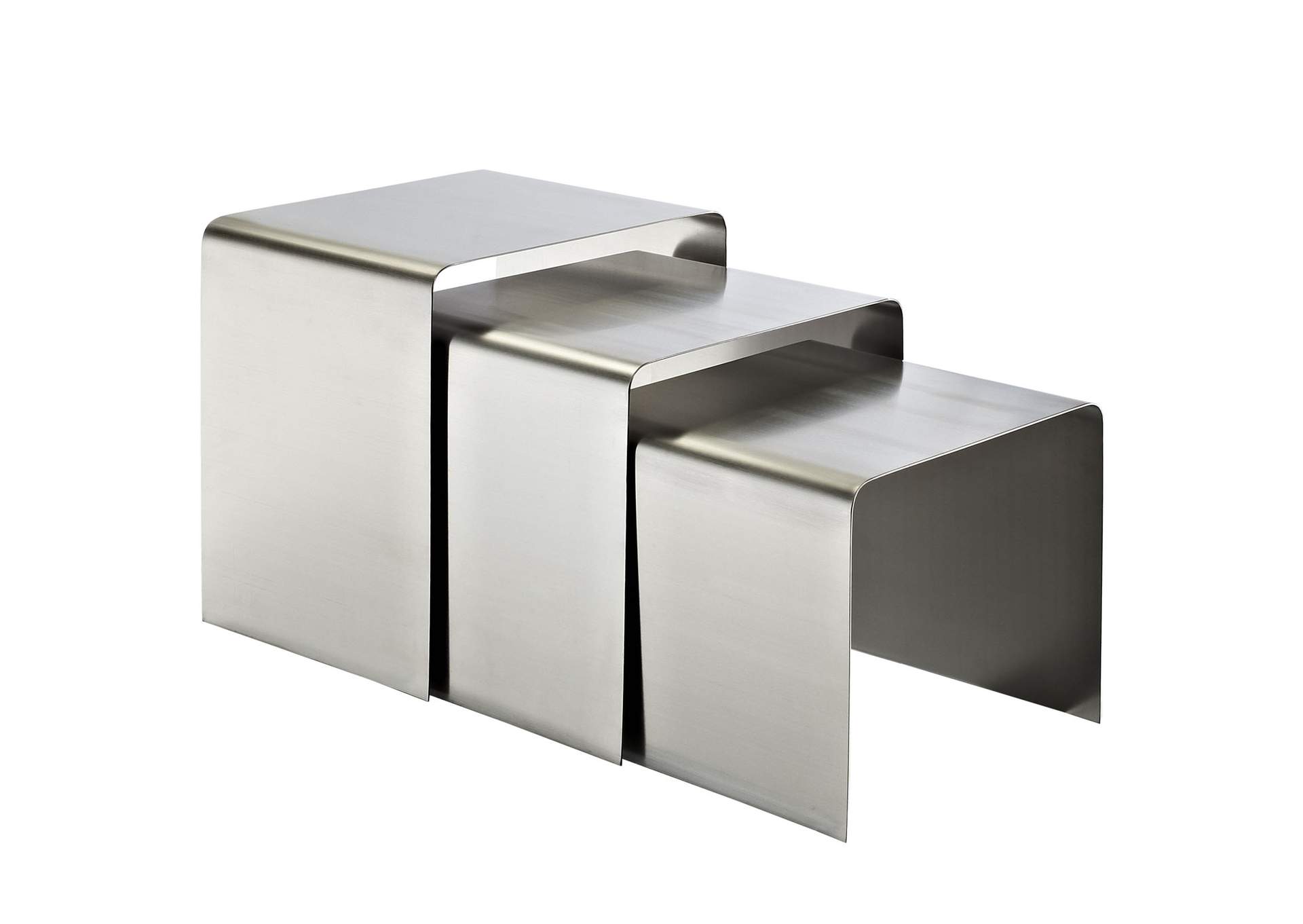 Silver Rush Nesting Table,Modway