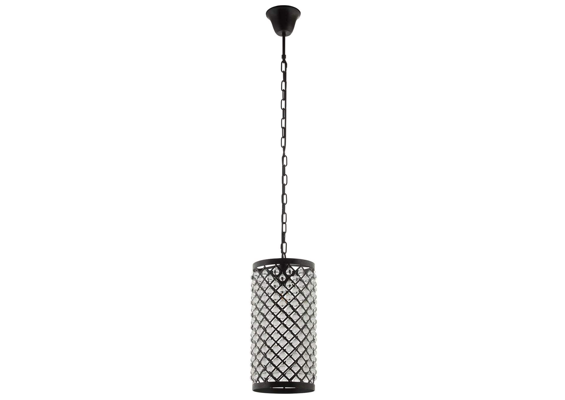 Reflect Glass and Metal Pendant Chandelier,Modway