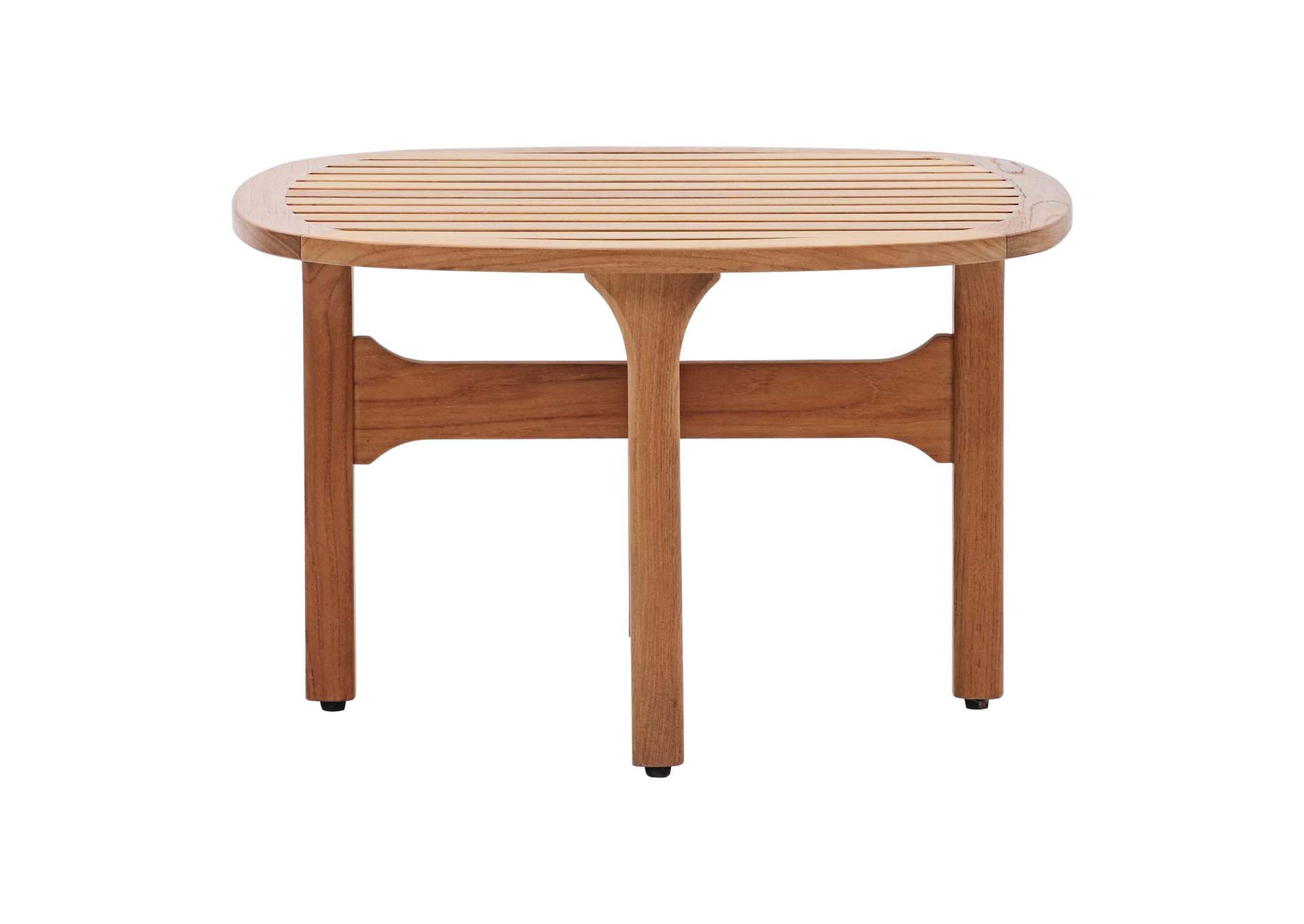 Natural Saratoga Outdoor Patio Teak Coffee Table,Modway