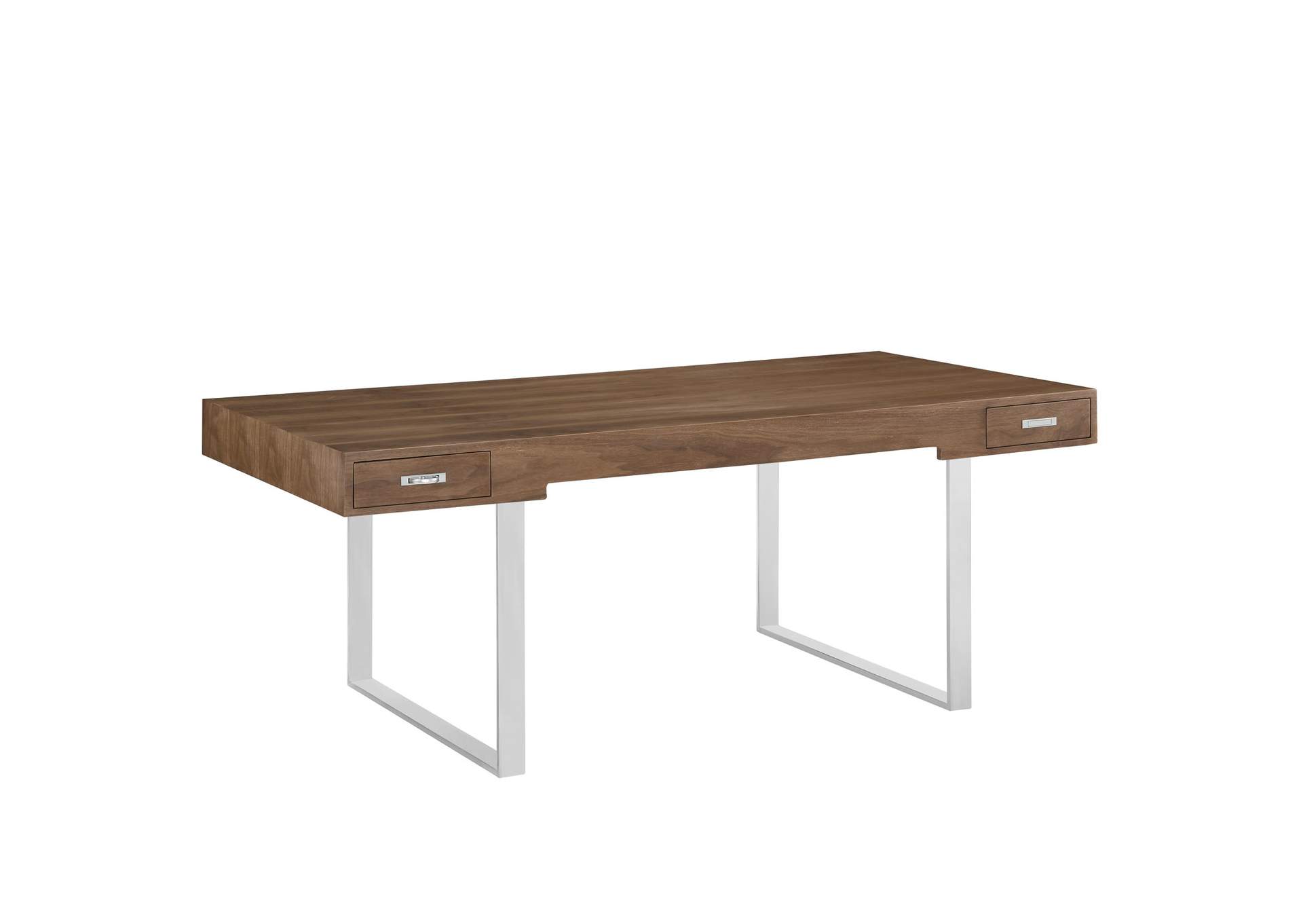 Walnut Tinker Office Desk,Modway