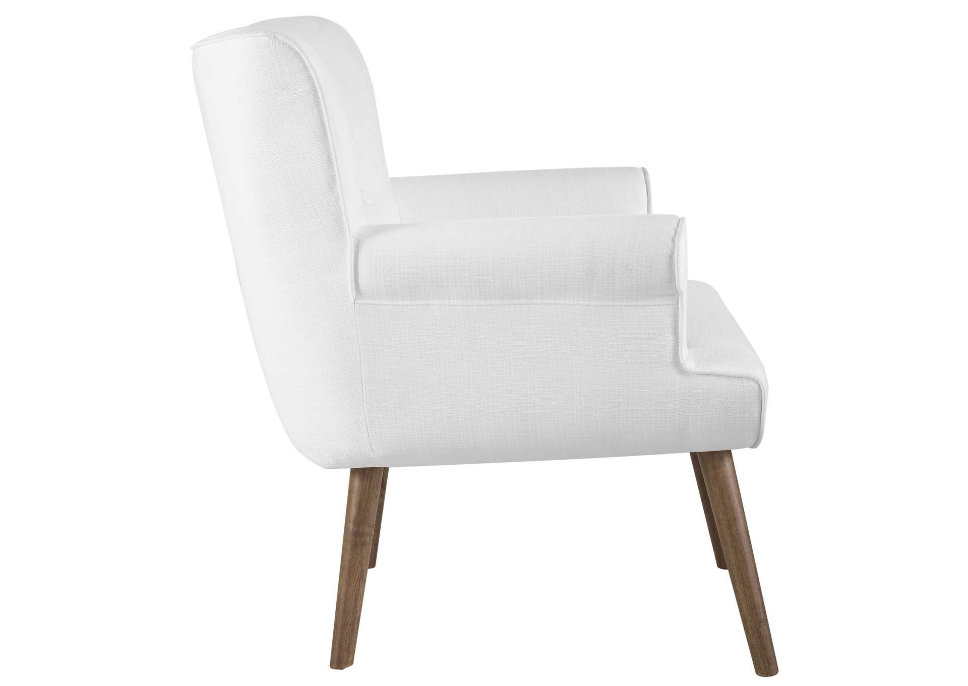 White Cloud Upholstered Arm Chair,Modway
