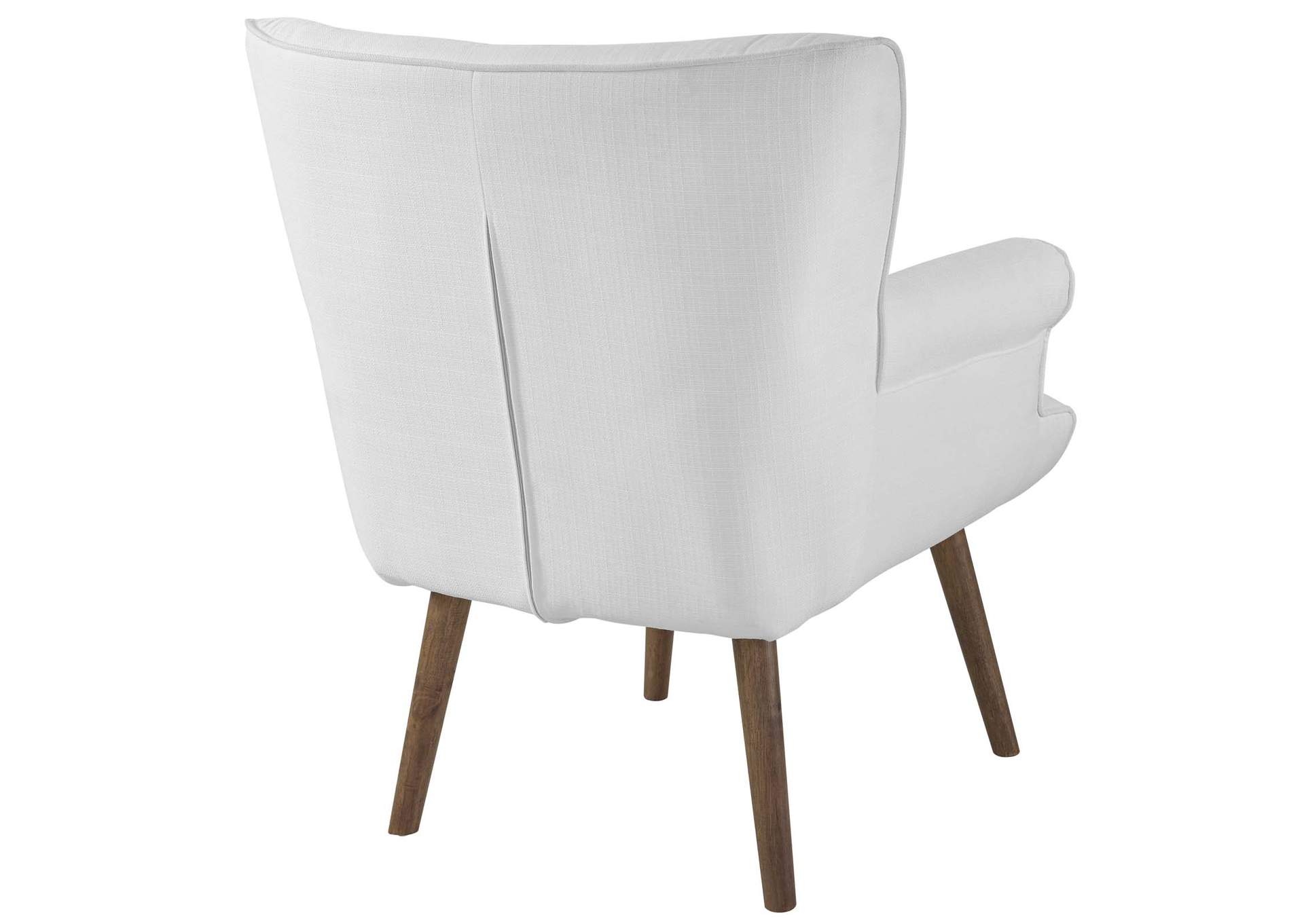 White Cloud Upholstered Arm Chair,Modway