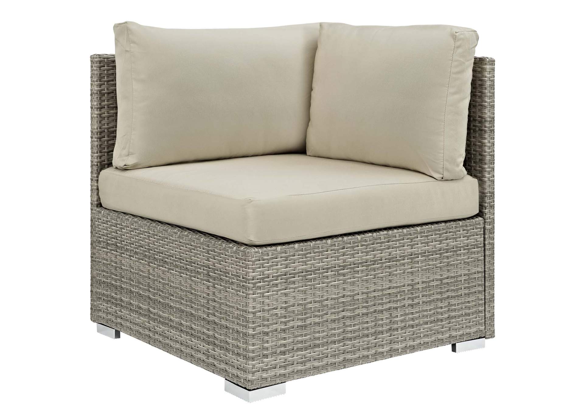 Light Gray Beige Repose Sunbrella,Modway