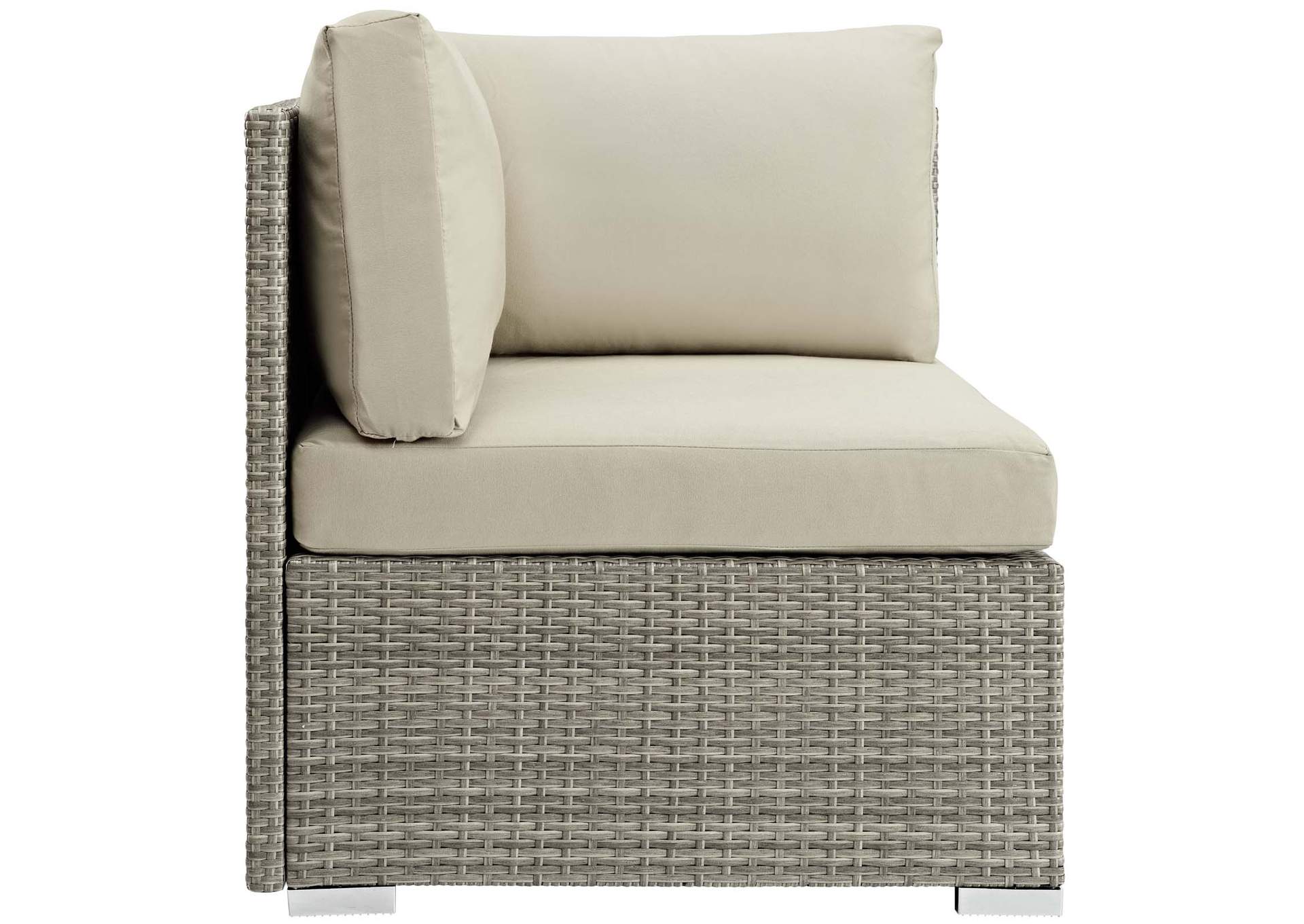 Light Gray Beige Repose Sunbrella,Modway