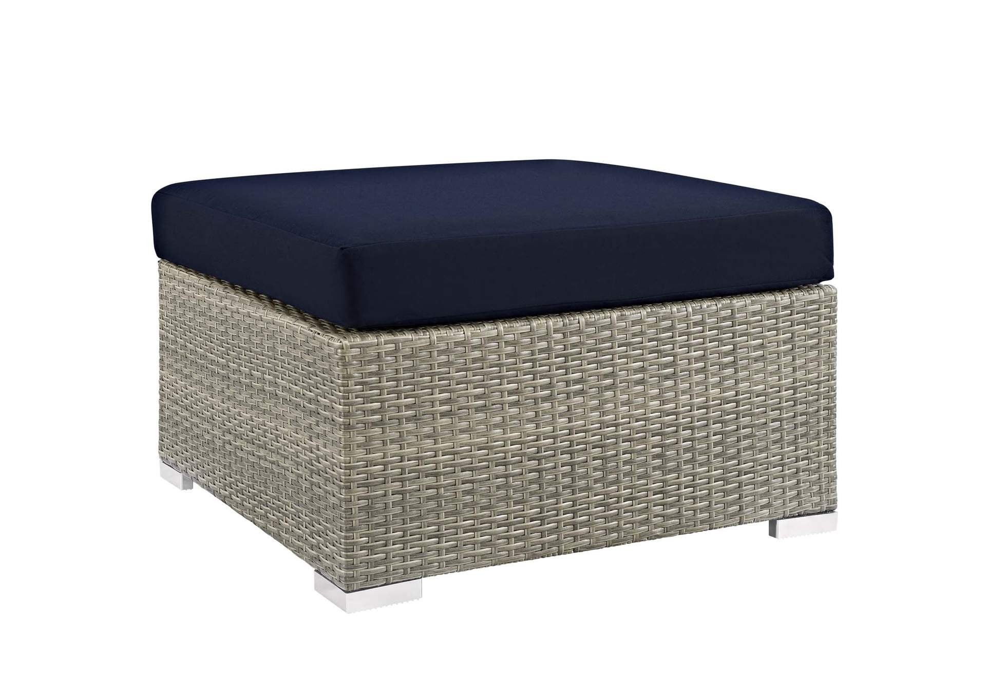 Light Gray Navy Repose Sunbrella,Modway