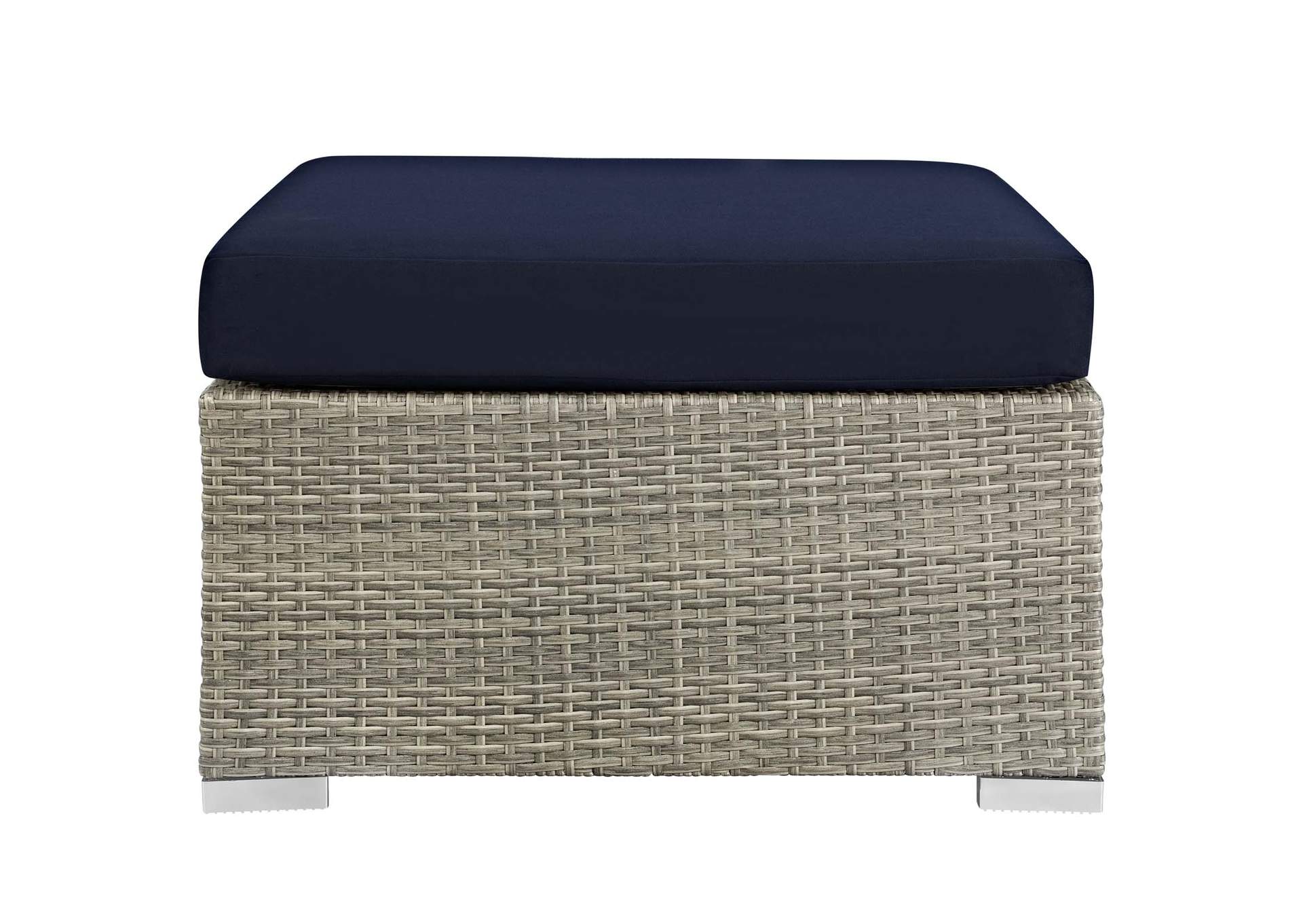 Light Gray Navy Repose Sunbrella,Modway