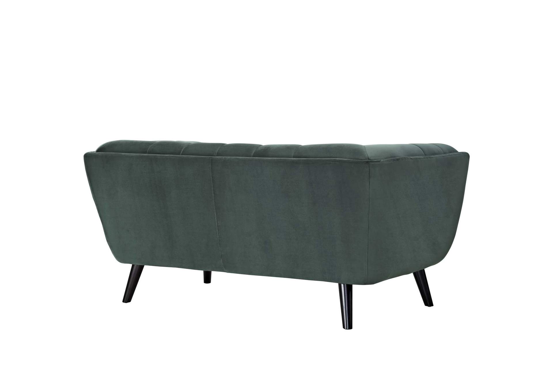 Green Bestow 2 Piece Performance Velvet Sofa and Loveseat Set,Modway