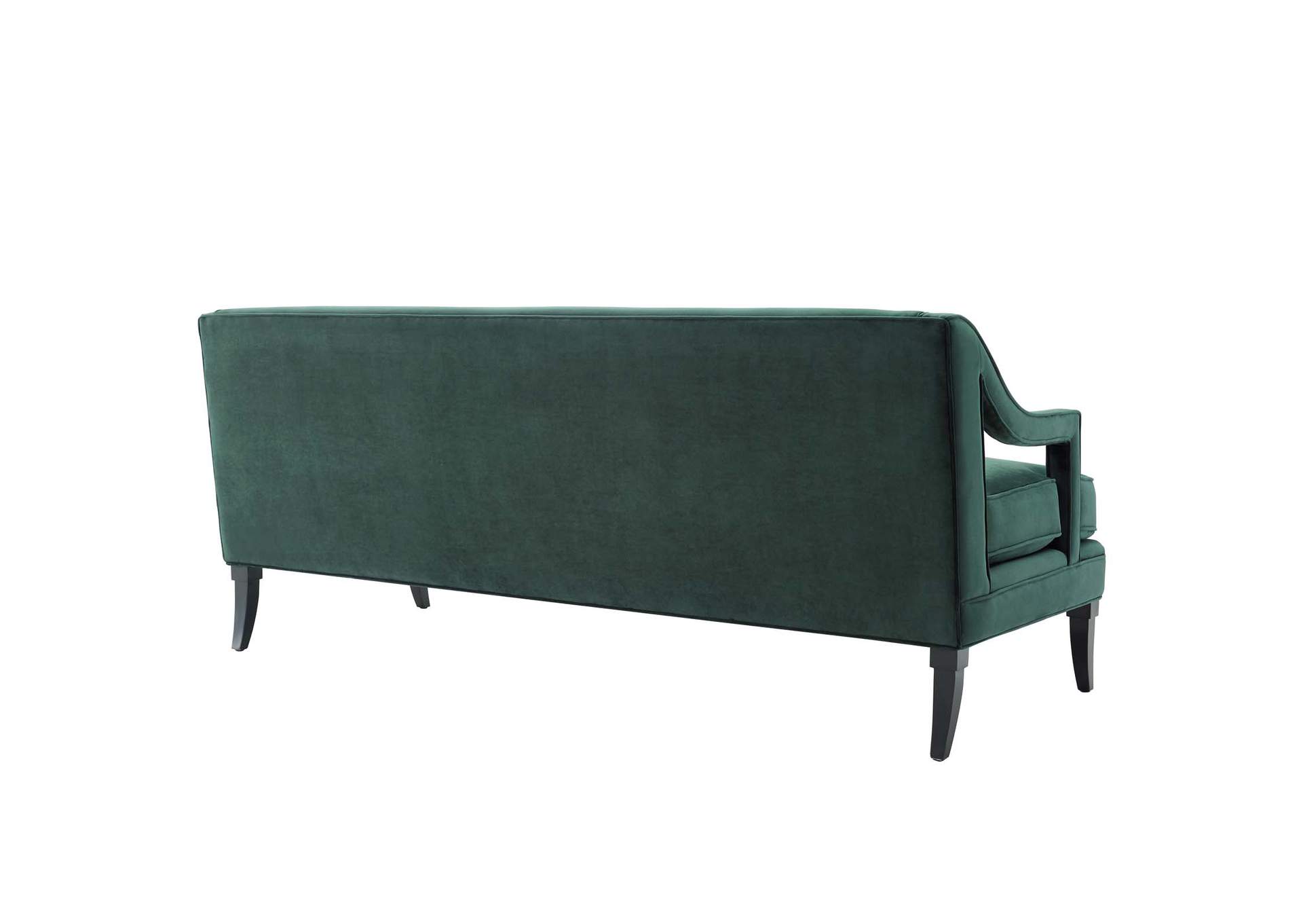 Green Concur Button Tufted Performance Velvet Sofa,Modway