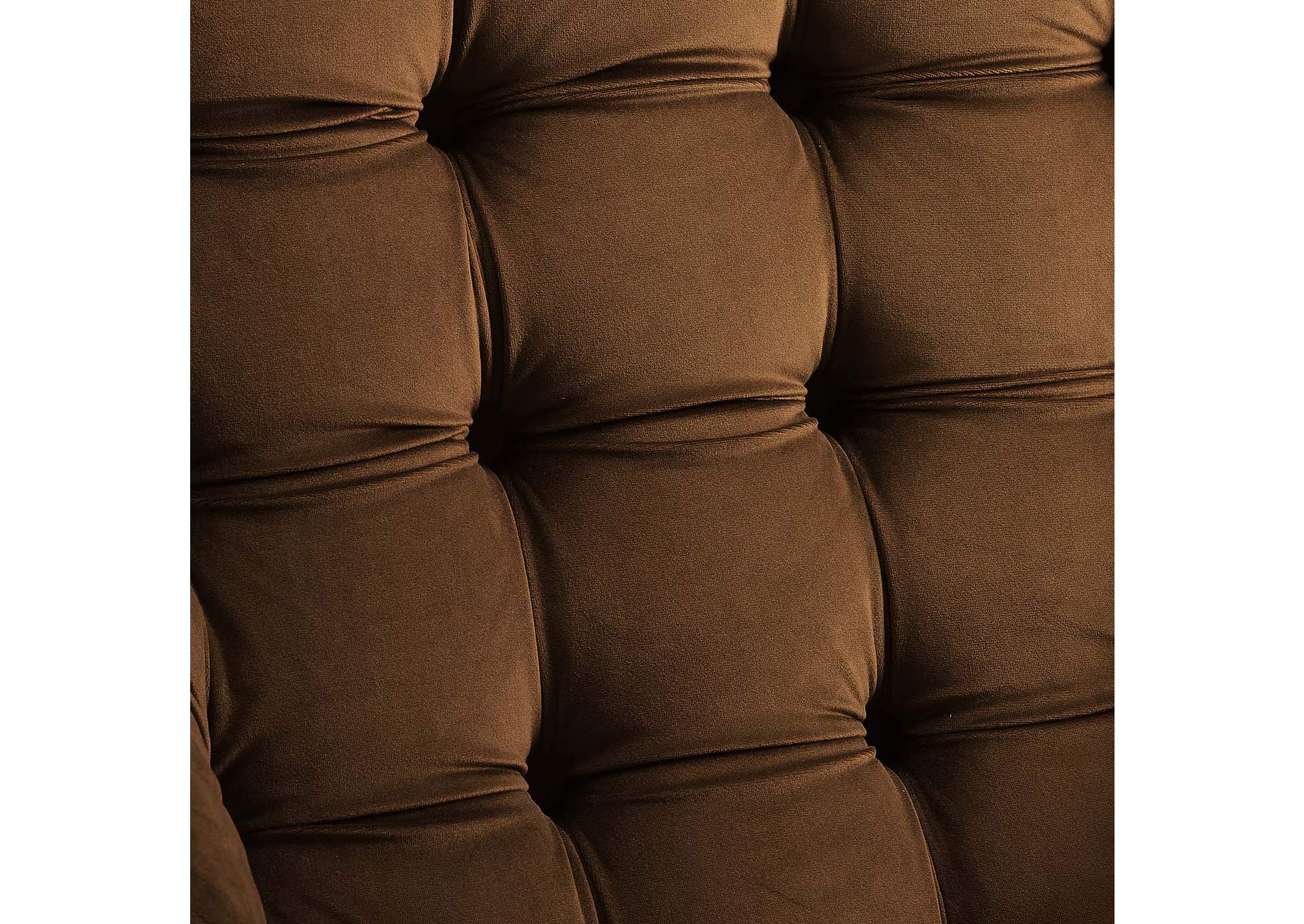 Brown Suggest Button Tufted Performance Velvet Lounge Chair,Modway