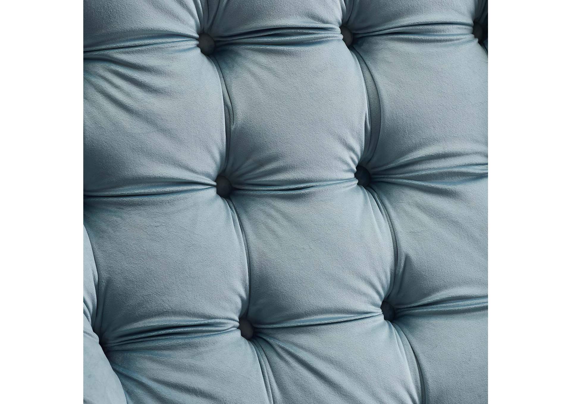 Light Blue Suggest Button Tufted Performance Velvet Lounge Chair,Modway