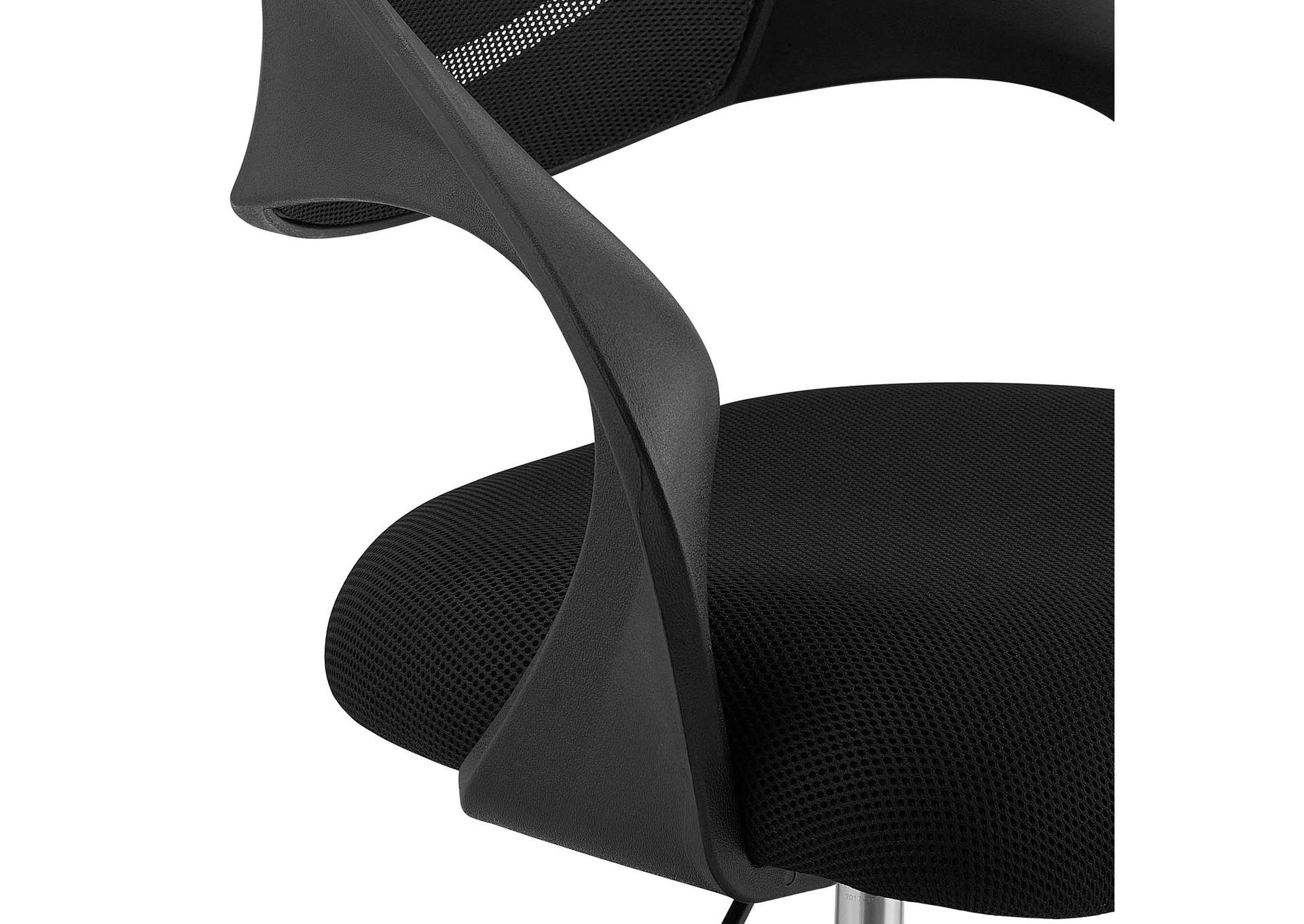 Black Thrive Mesh Drafting Chair,Modway