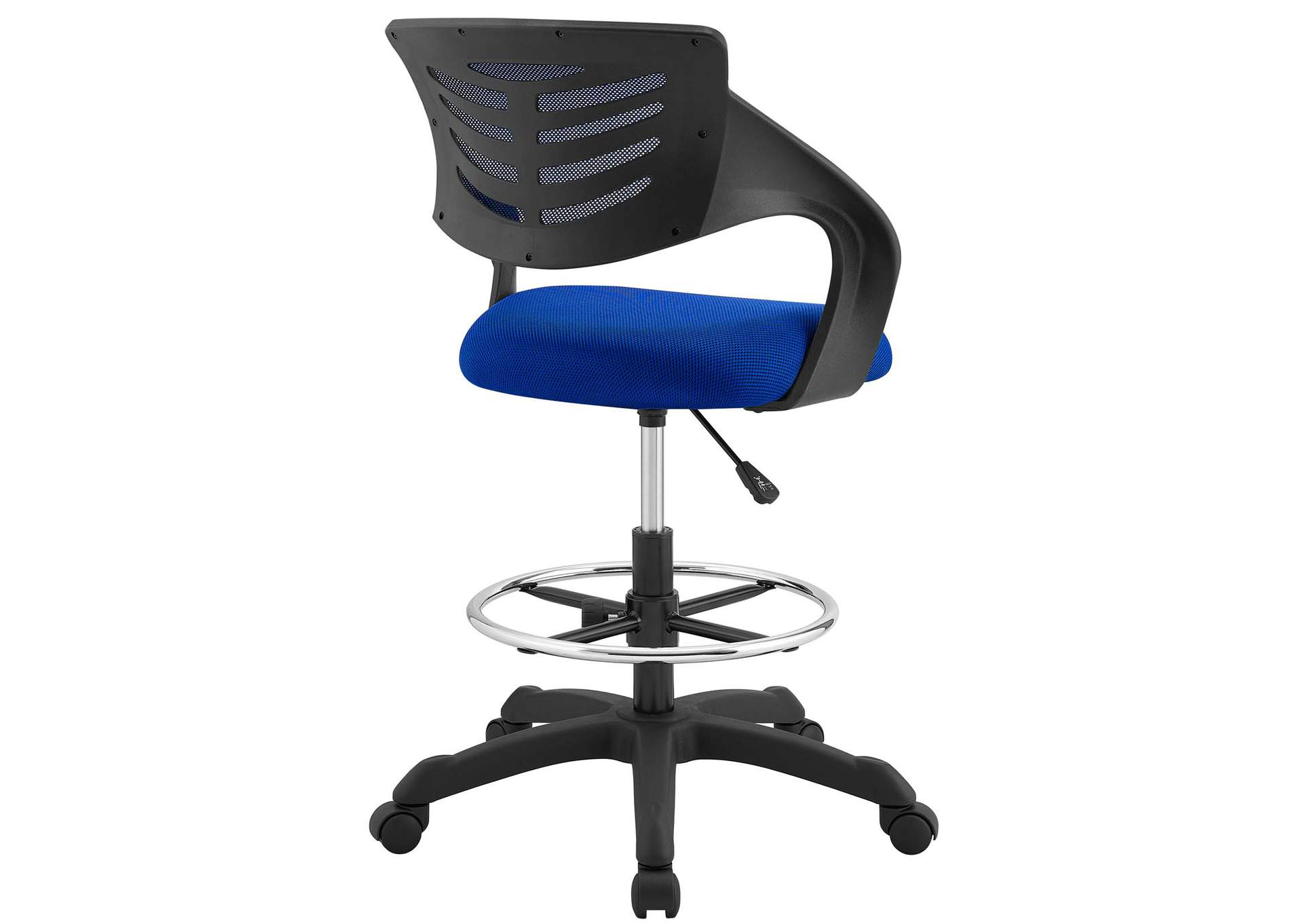 Blue Thrive Mesh Drafting Chair,Modway