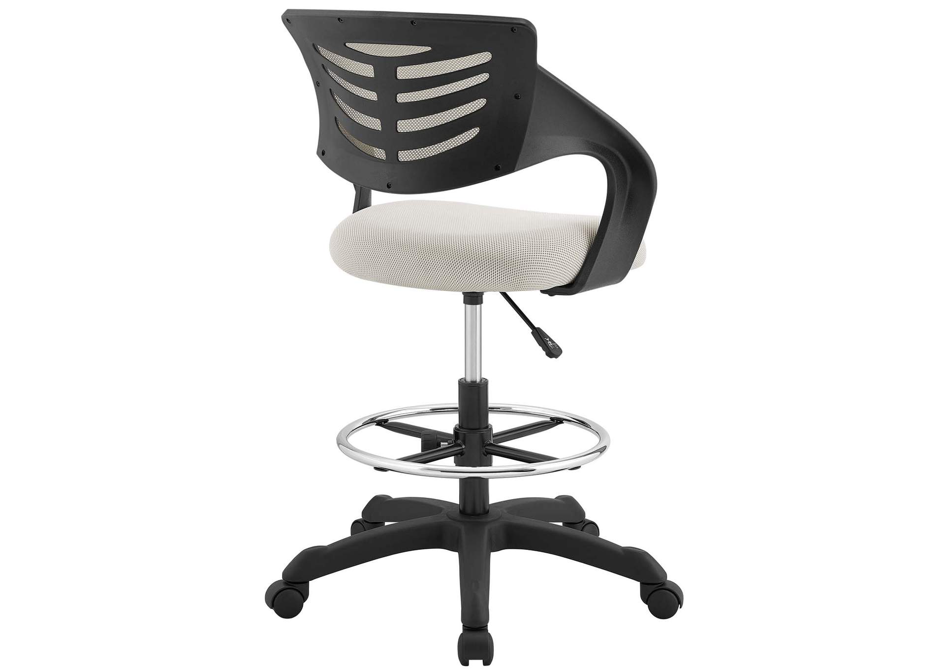 Gray Thrive Mesh Drafting Chair,Modway