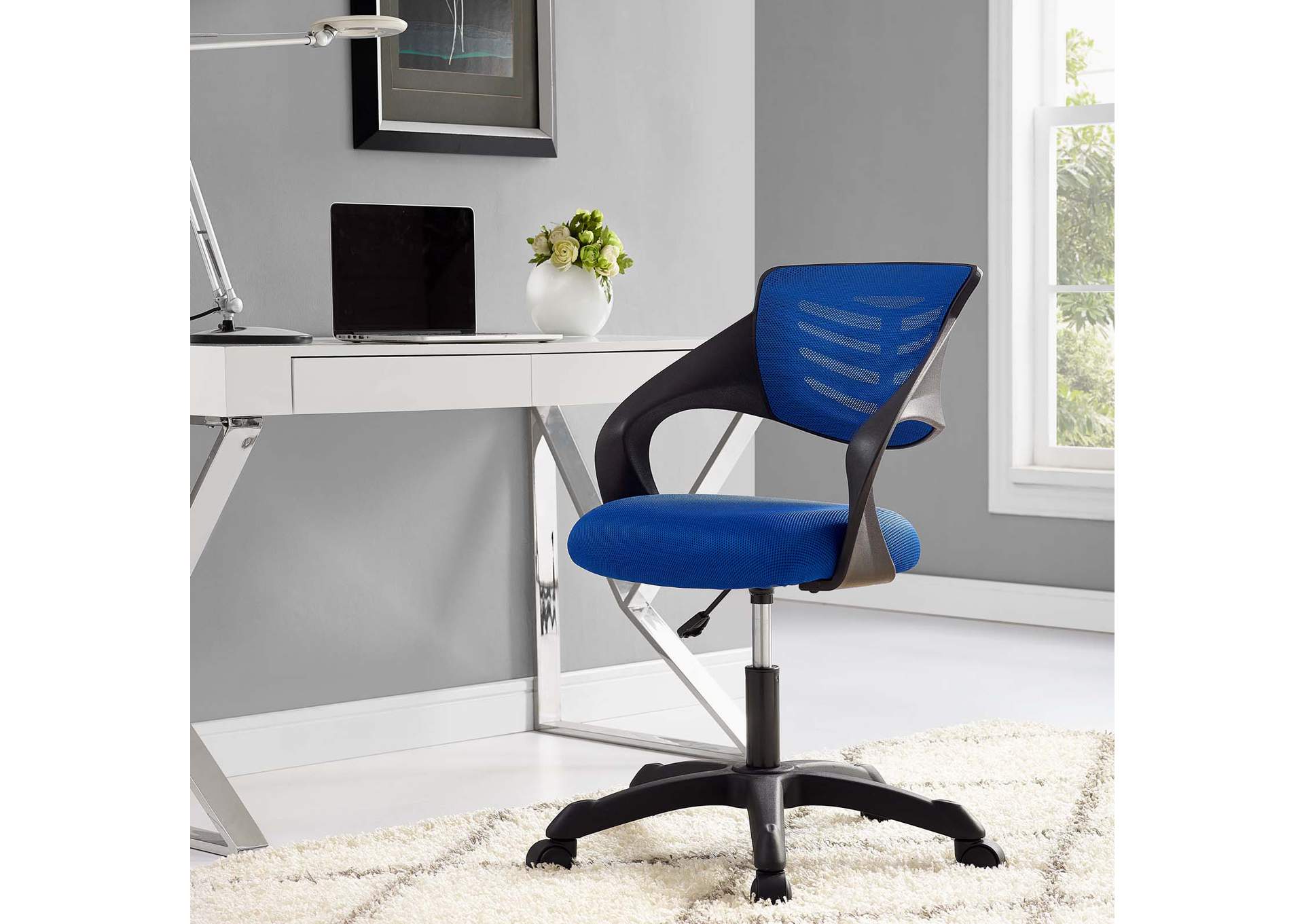 Blue Thrive Mesh Office Chair,Modway