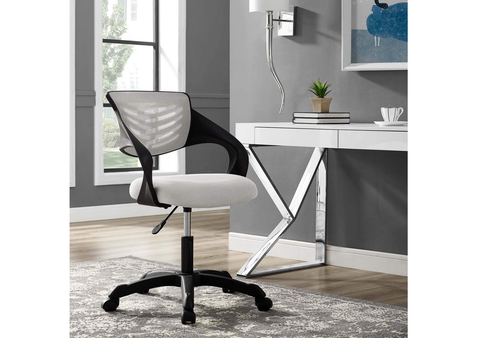 Gray Thrive Mesh Office Chair,Modway