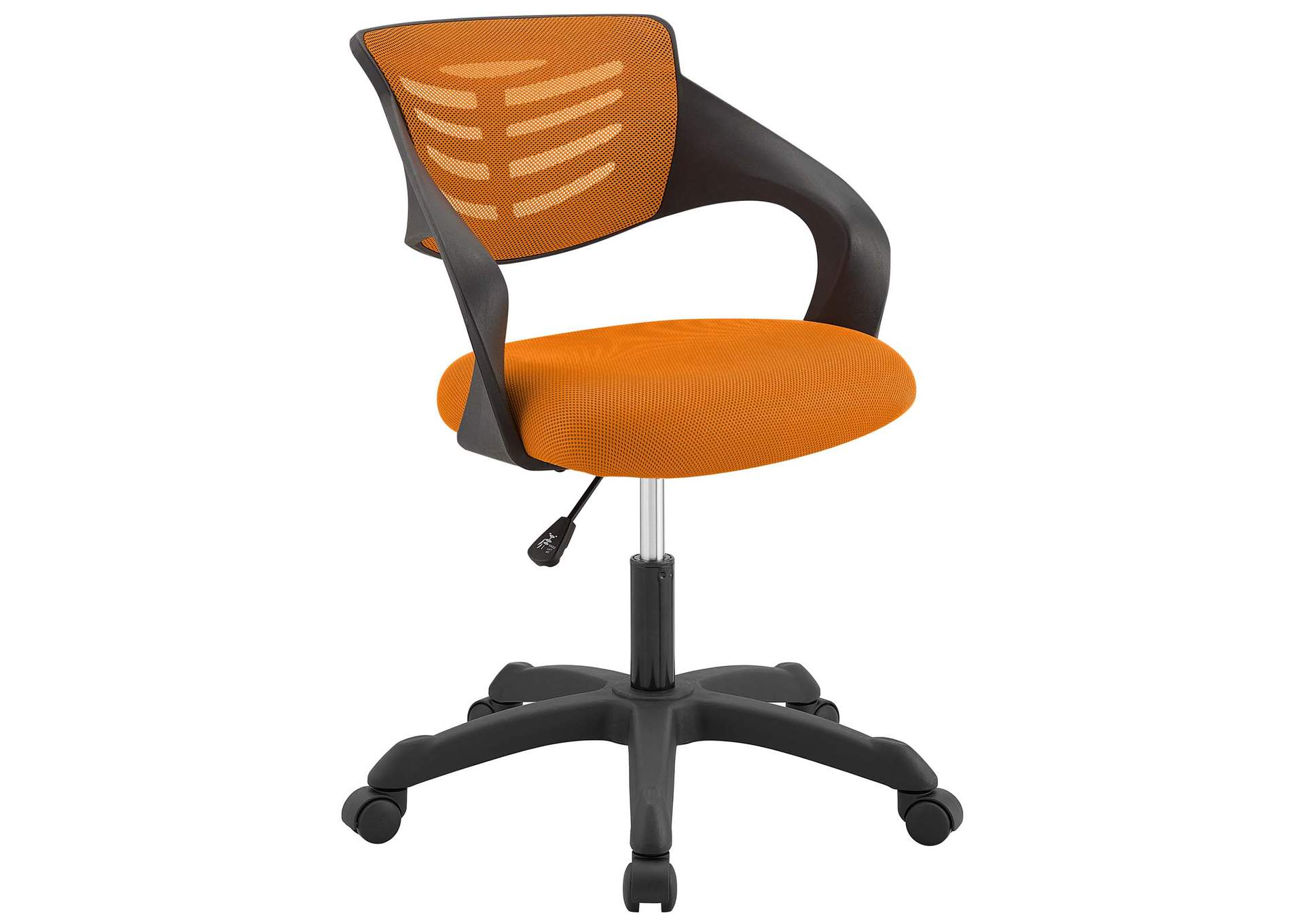 Orange Thrive Mesh Office Chair,Modway