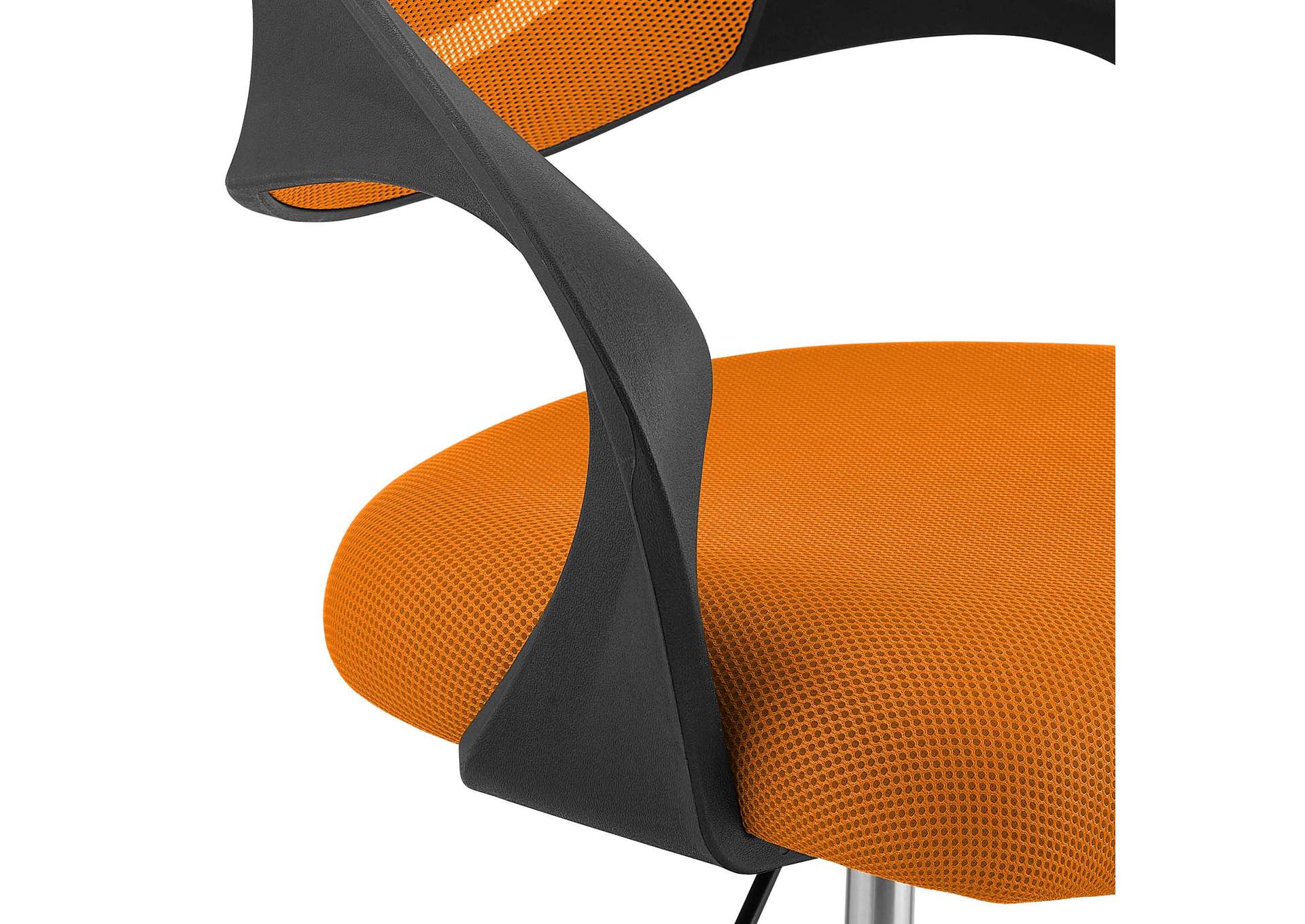 Orange Thrive Mesh Office Chair,Modway