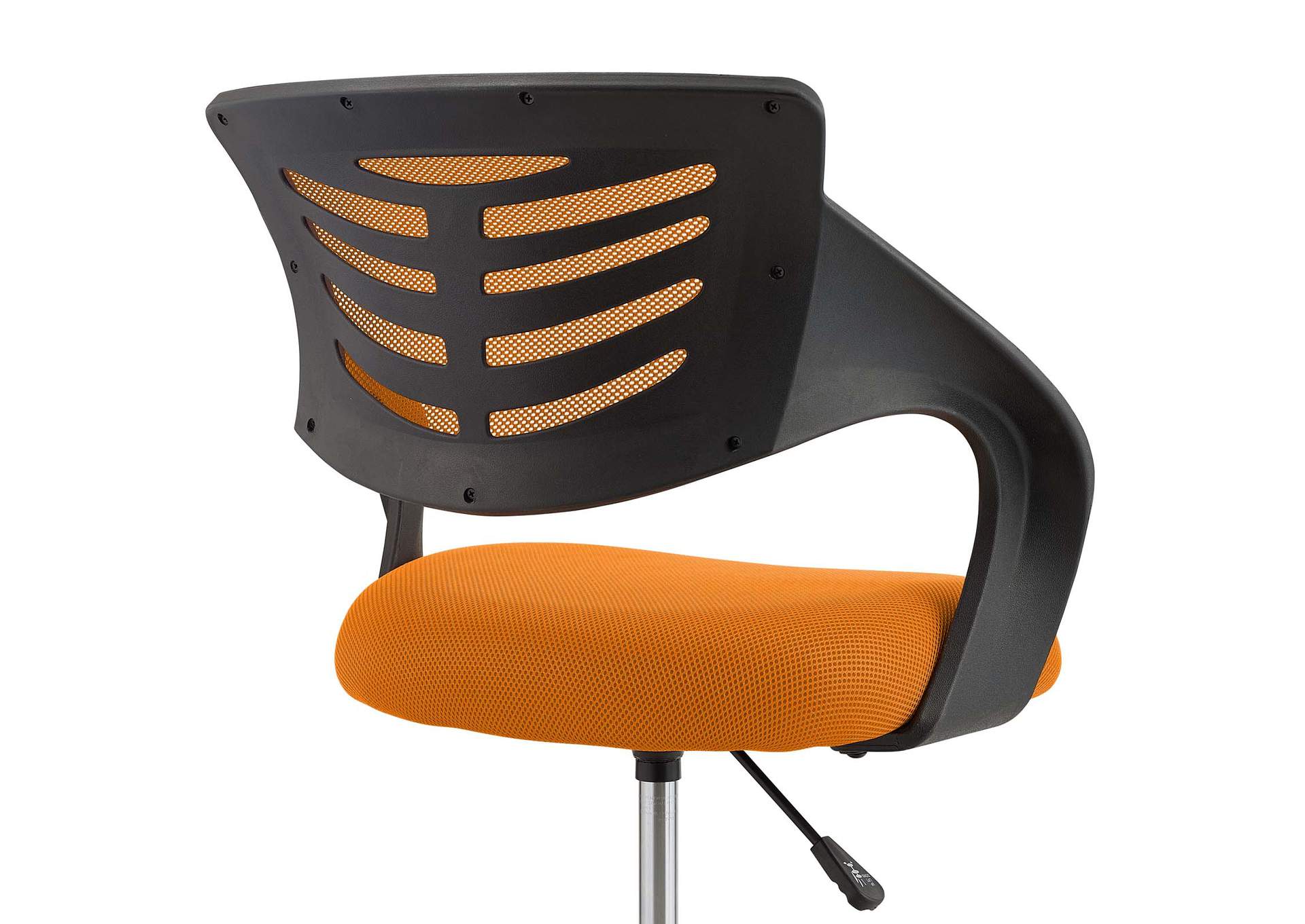 Orange Thrive Mesh Office Chair,Modway