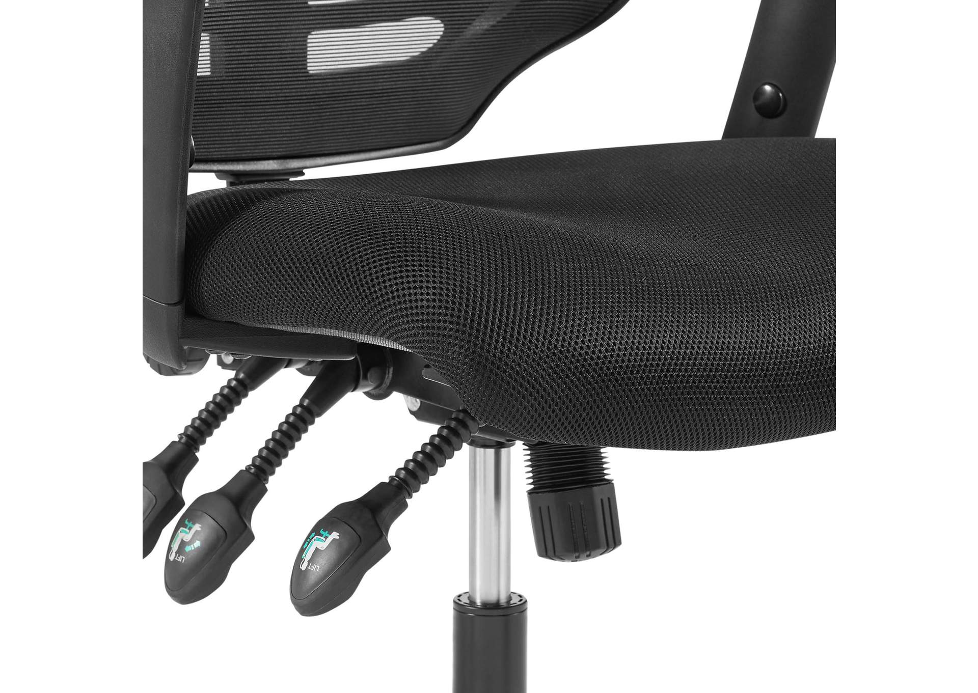 Black Calibrate Mesh Office Chair,Modway