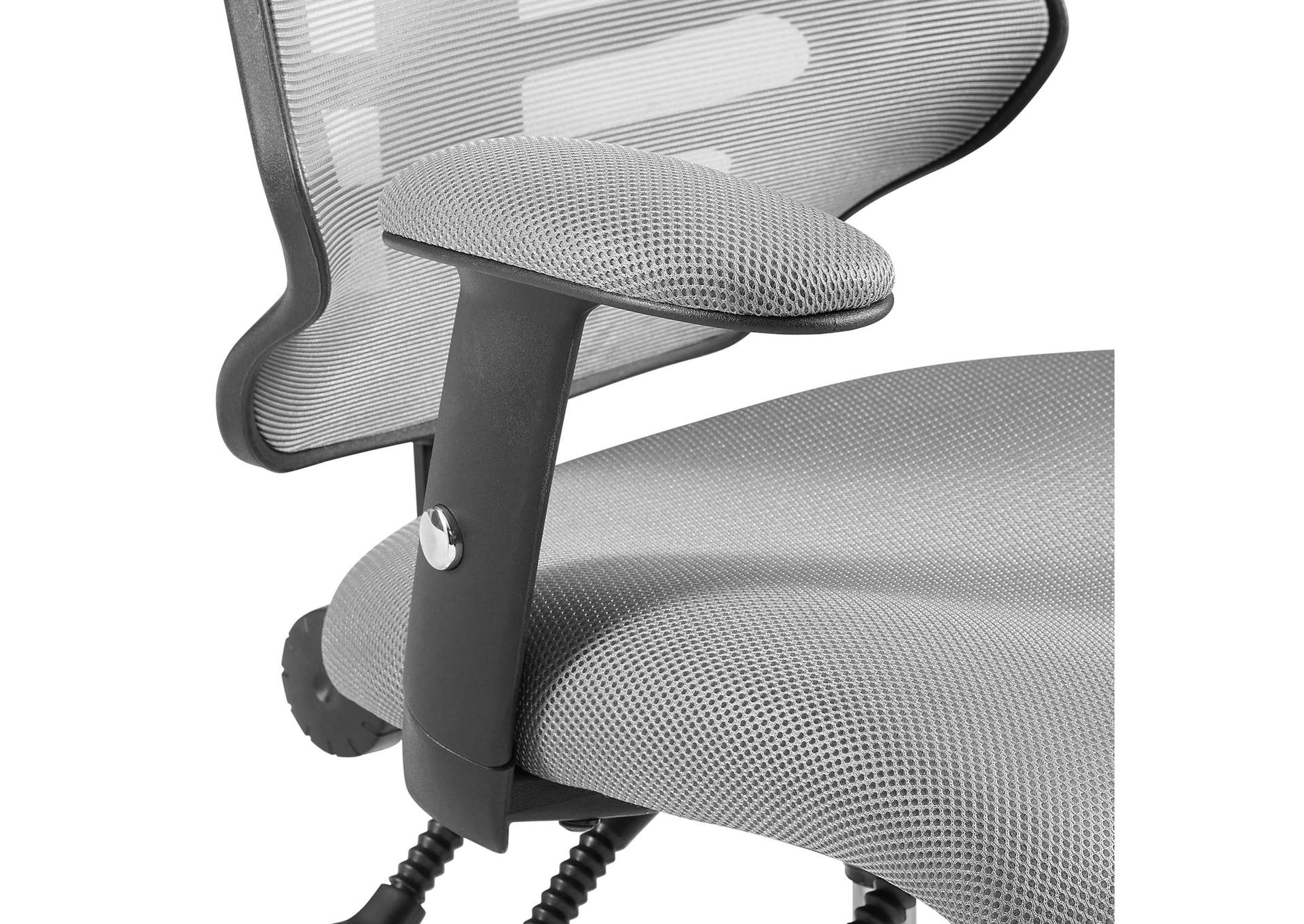 Gray Calibrate Mesh Office Chair,Modway