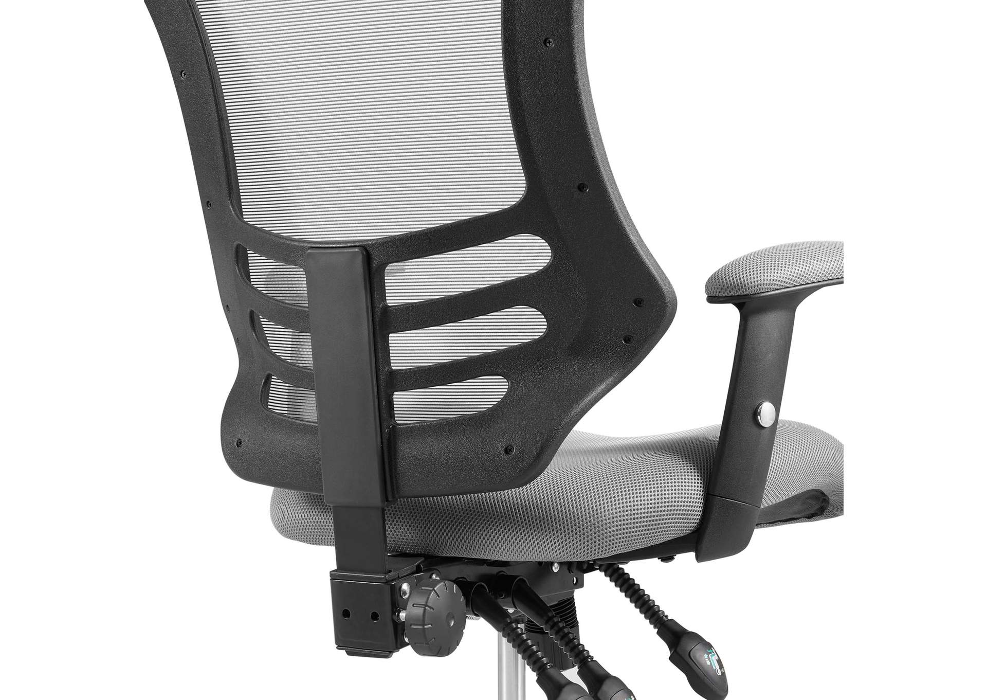 Gray Calibrate Mesh Office Chair,Modway