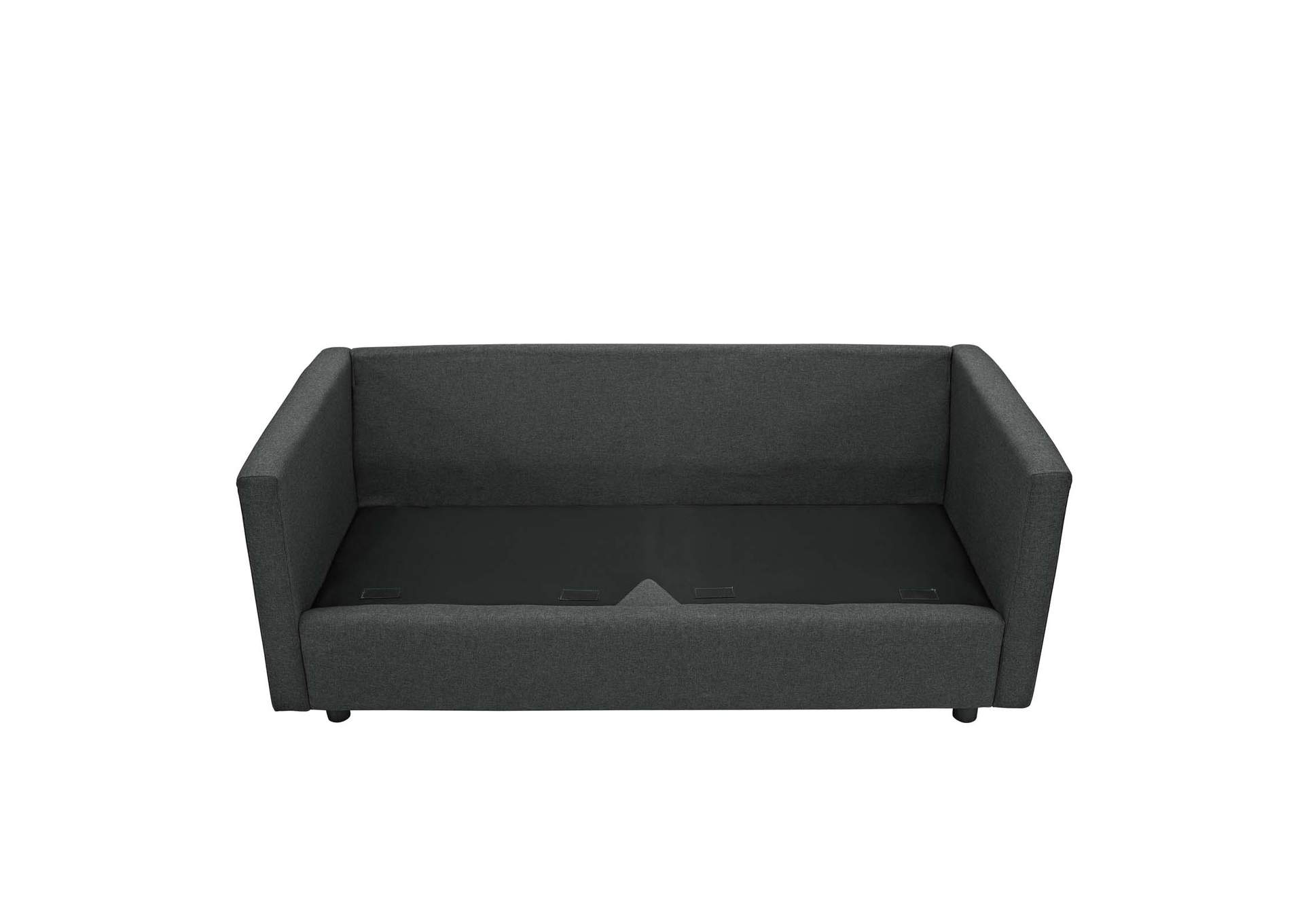 Gray Activate Upholstered Fabric Sofa,Modway
