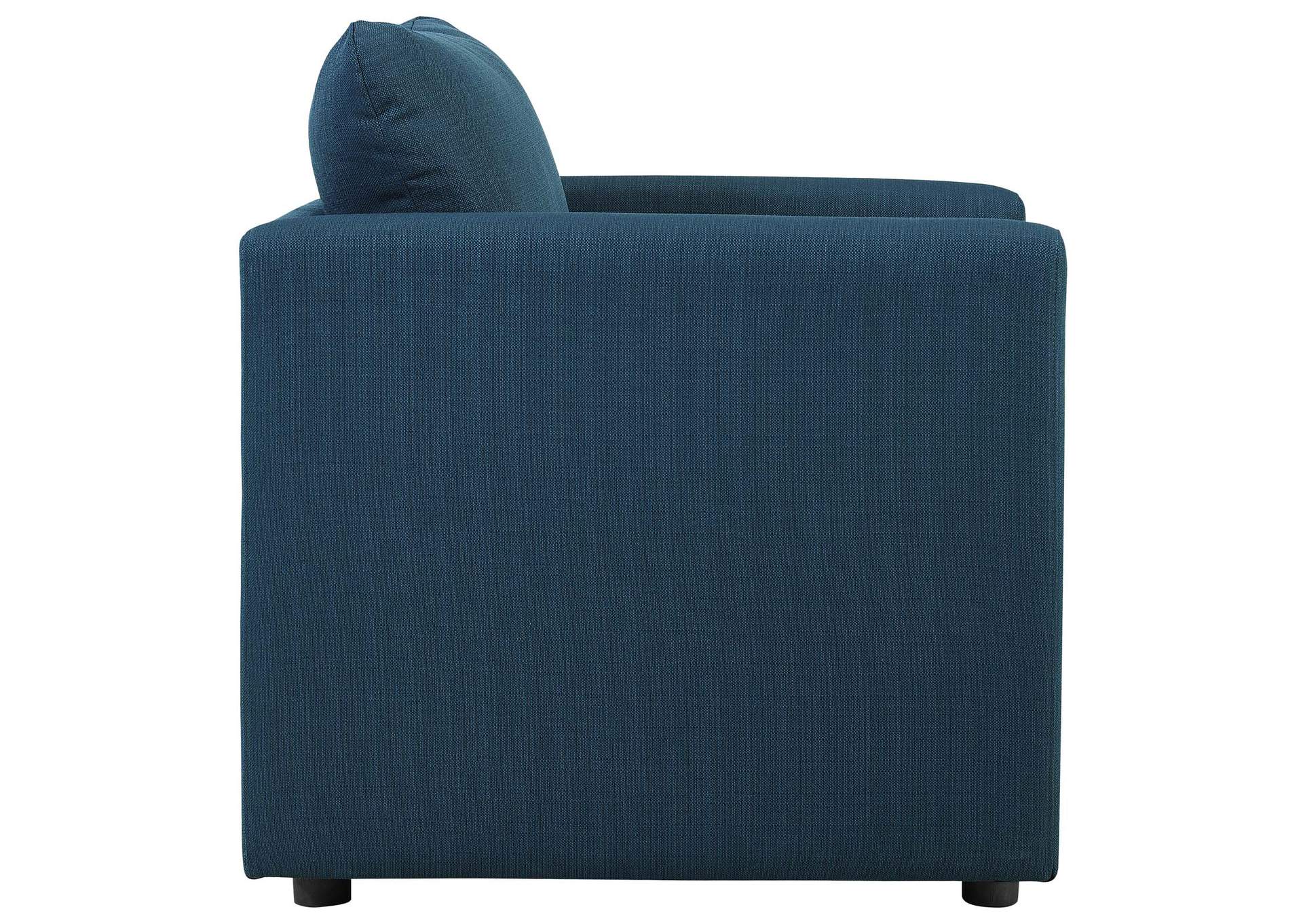 Azure Activate Upholstered Fabric Arm Chair,Modway