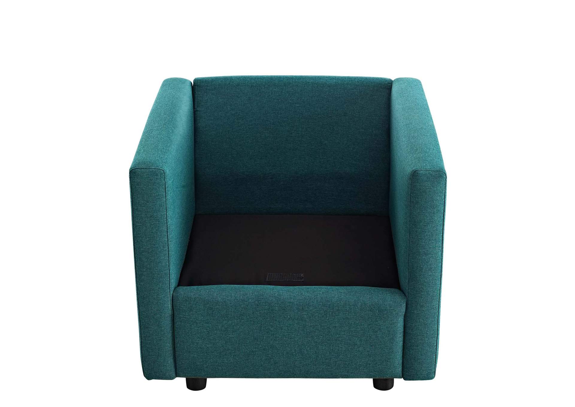 Teal Activate Upholstered Fabric Arm Chair,Modway