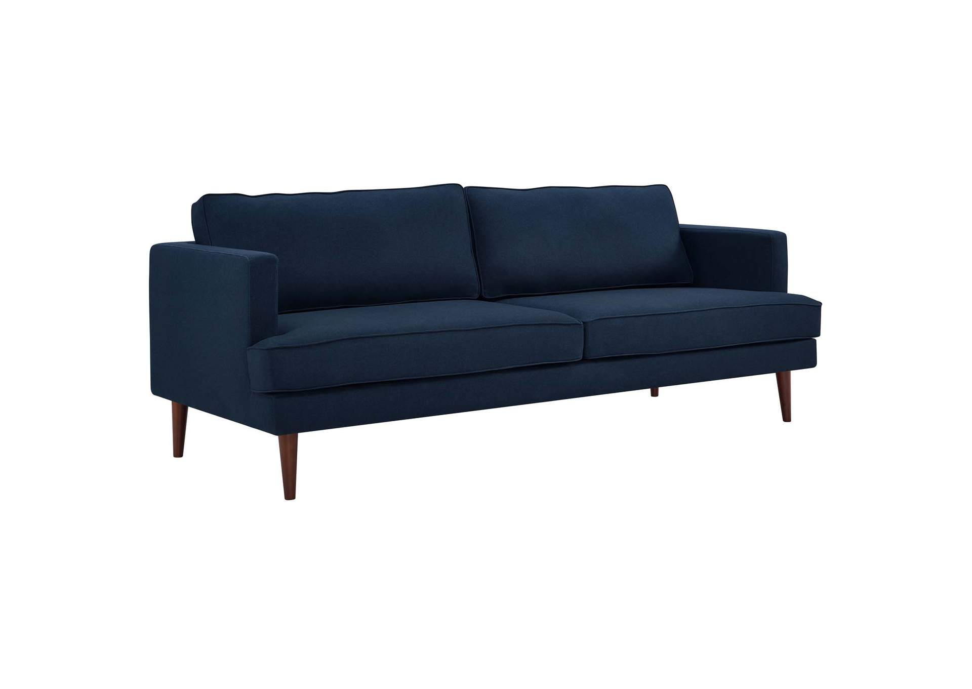 Agile Blue Upholstered Fabric Sofa,Modway
