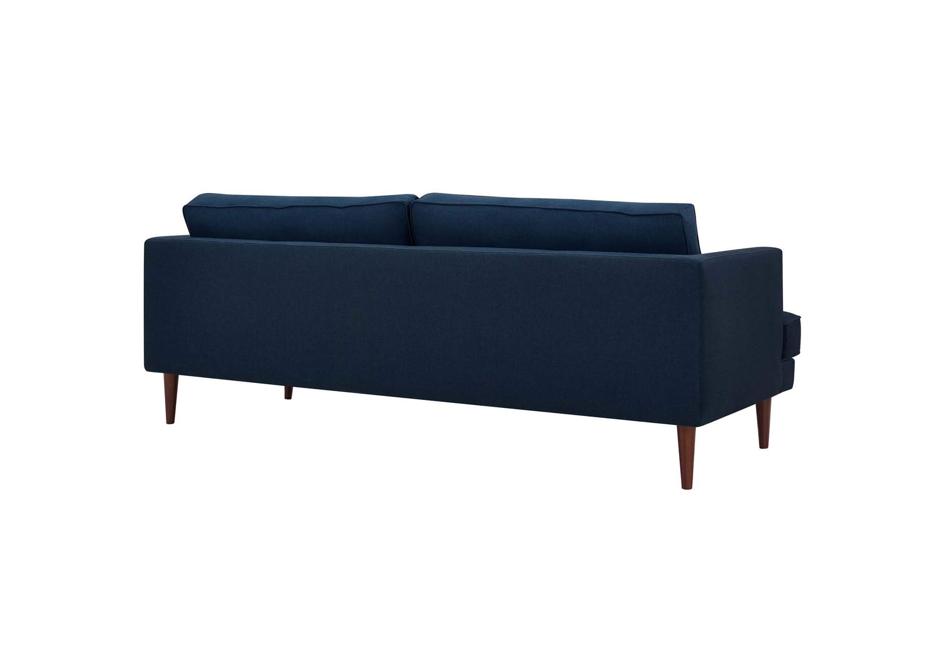 Agile Blue Upholstered Fabric Sofa,Modway