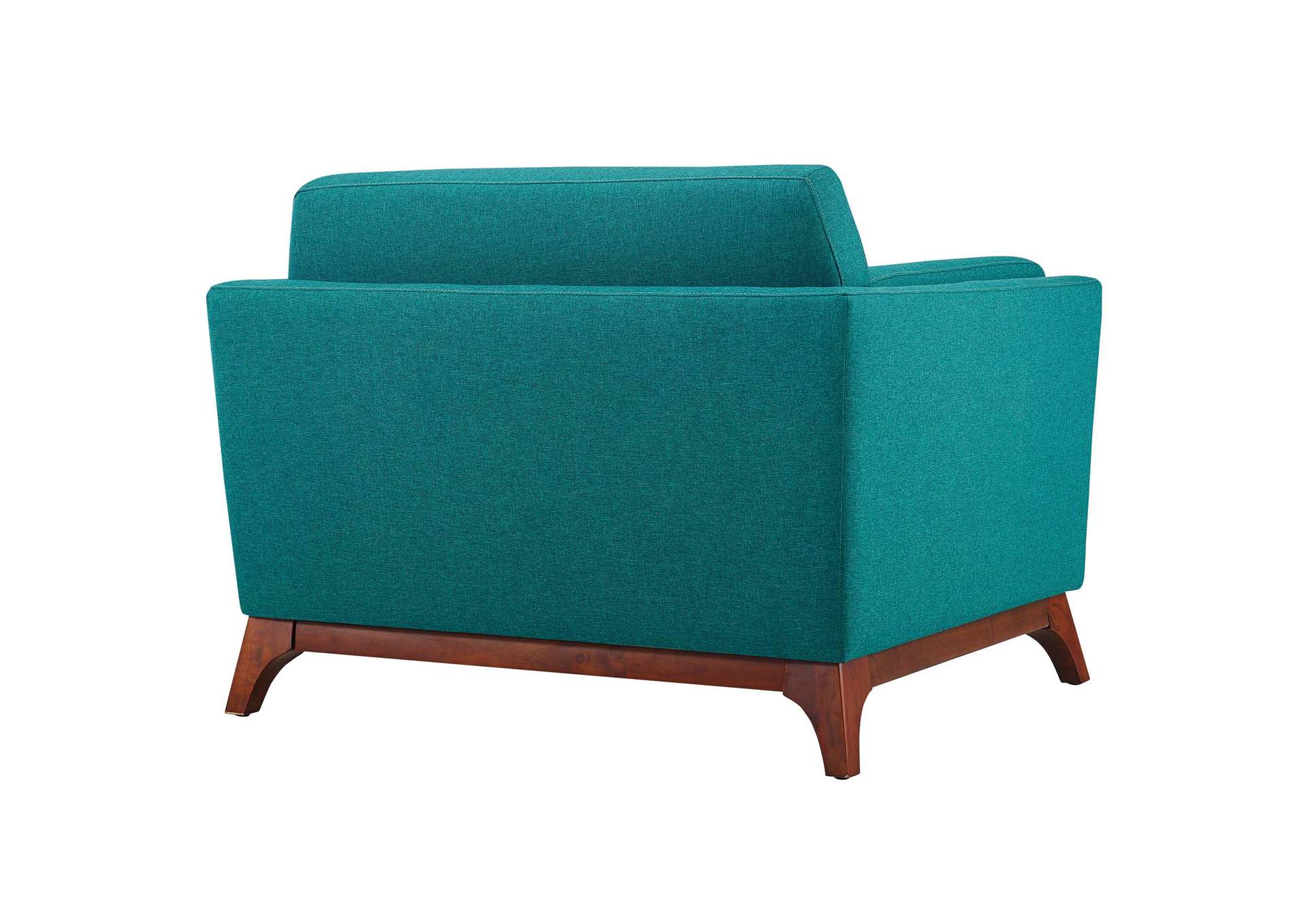 Teal Chance Upholstered Fabric Arm Chair,Modway